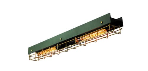Lucide PENIGUET Светильник потолочный 2xE27 Green 05144/02/33