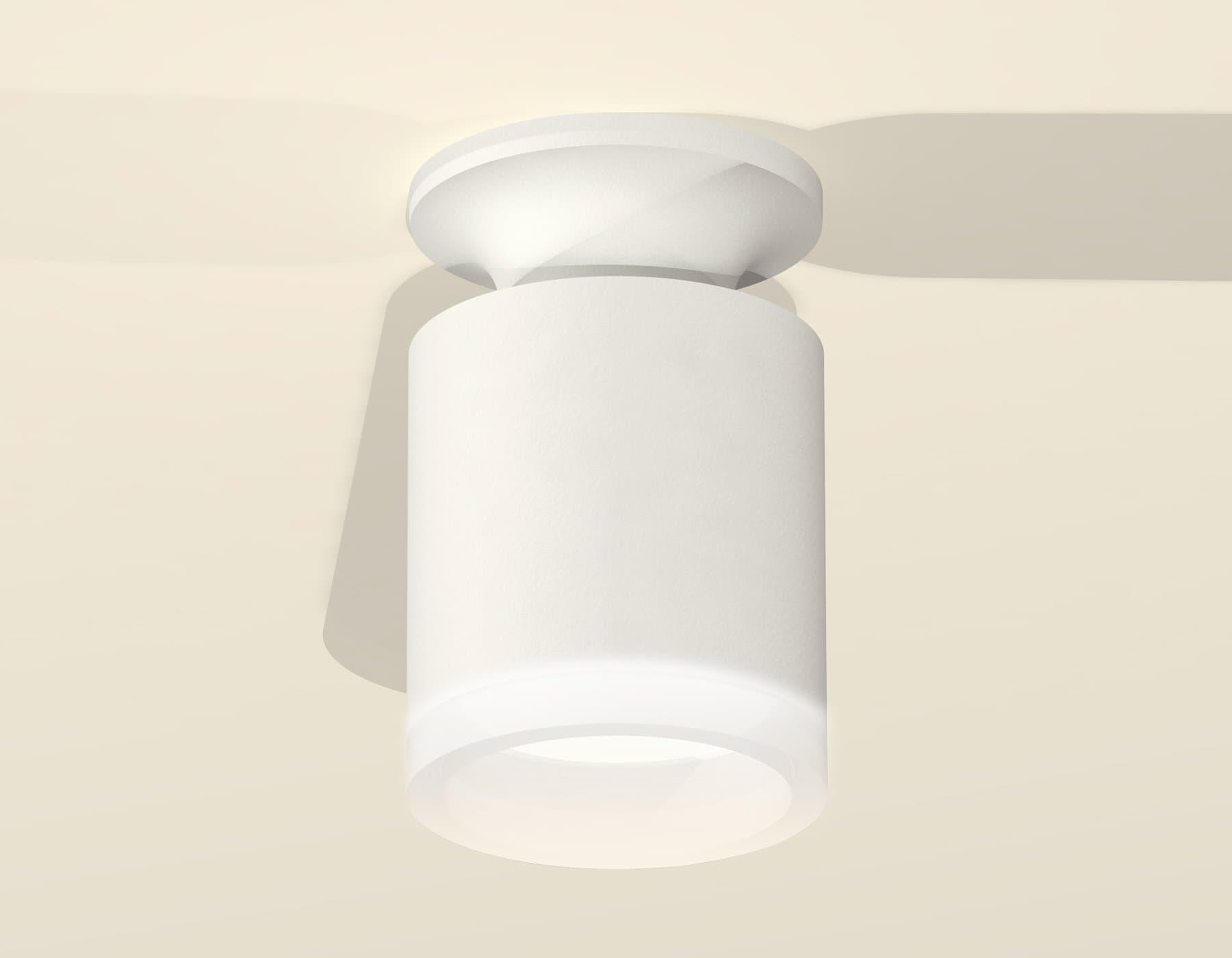 Ambrella Комплект накладного светильника XS6301103 SWH/FR белый песок/белый матовый MR16 GU5.3 (N6901, C6301, N6245) — миниатюра 3