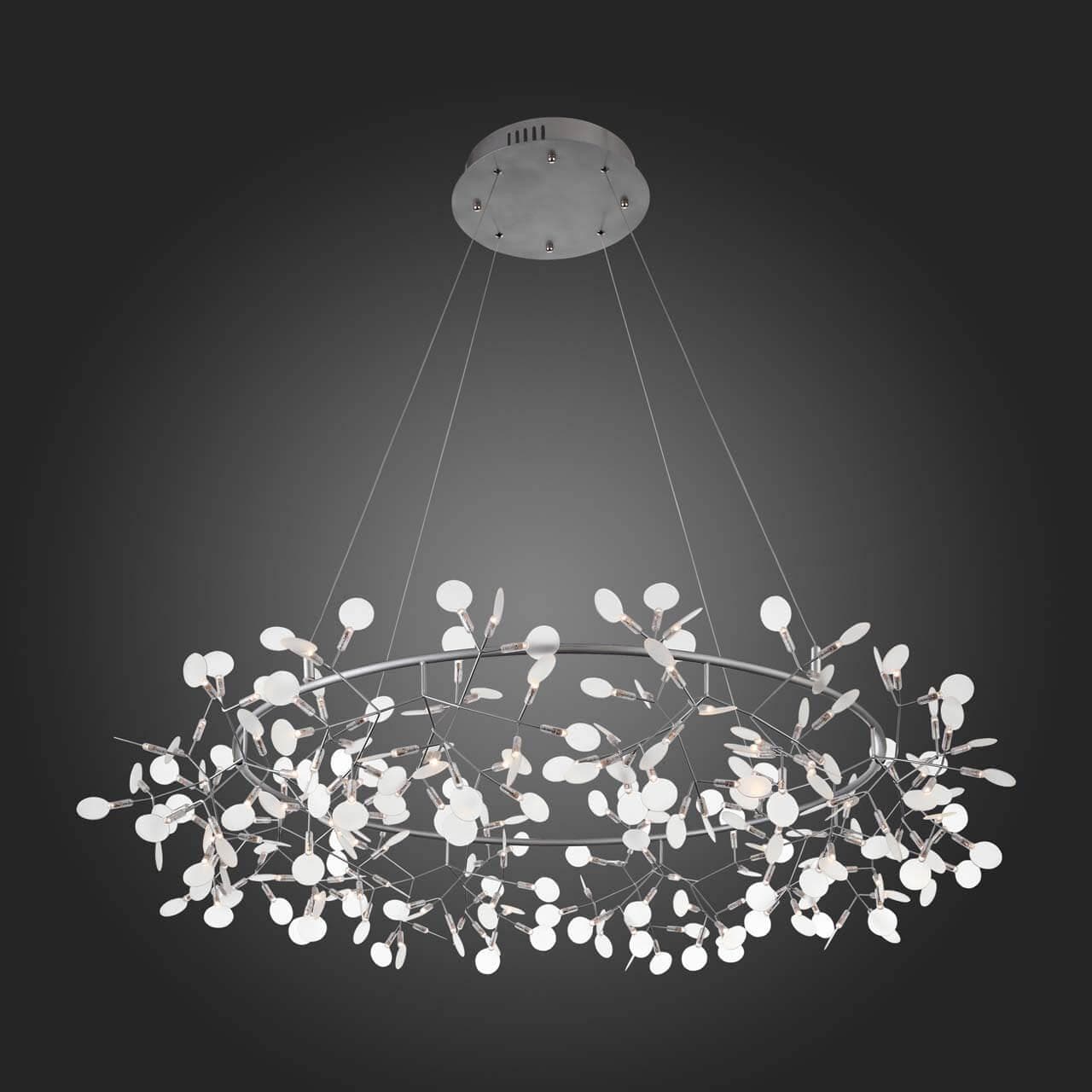 ST Luce SL379.103.216 Люстра подвесная Серебристый/Белый LED 216*0,5W 3500K — миниатюра 3