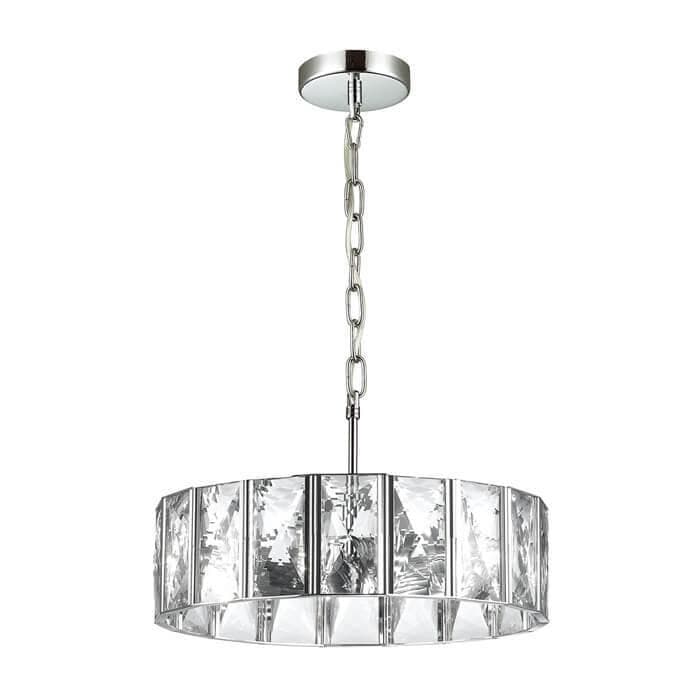 Odeon Light 4119/5 ODL19 440 хром/хрусталь Подвес E14 5*40W BRITTANI
