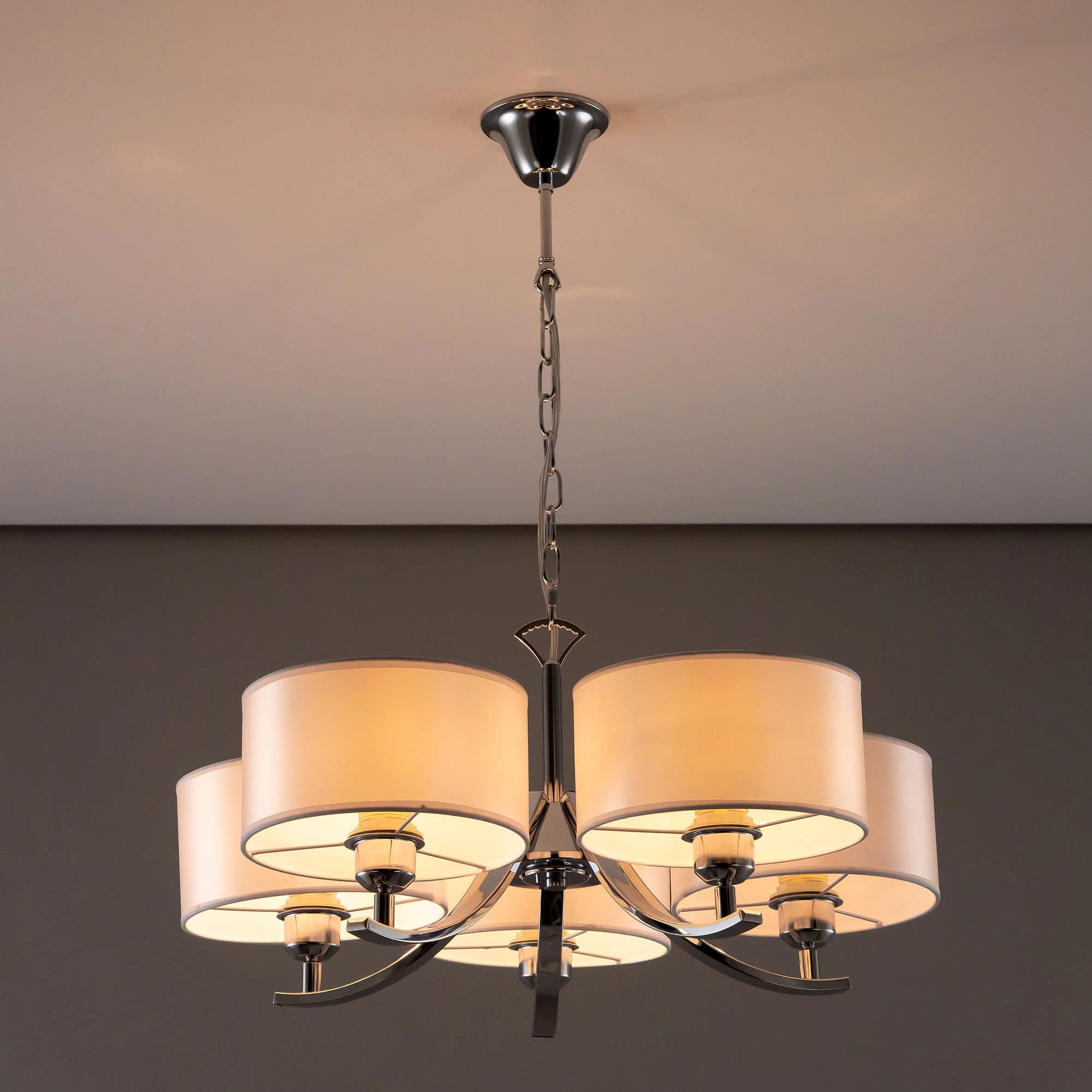 Citilux CL466150 Эвита Хром+Белый Люстра — миниатюра 12