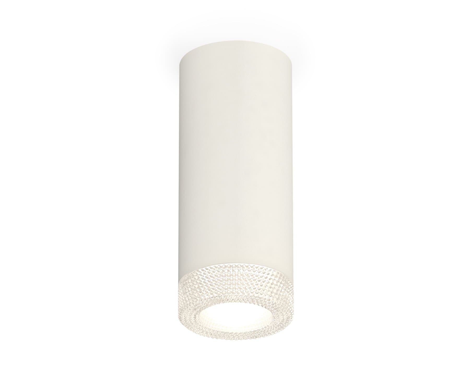 Ambrella Комплект накладного светильника XS7442010 SWH/CL белый песок/прозрачный MR16 GU5.3 (C7442, N7191) — миниатюра 1