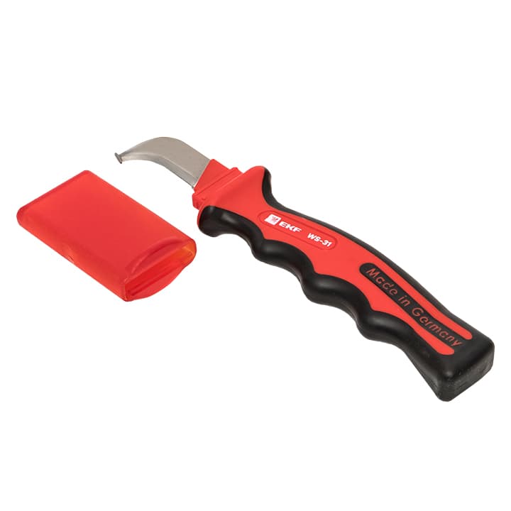 EKF Averes Нож для снятия изоляции с пяткой 1000V WS-31 Professional — миниатюра 1