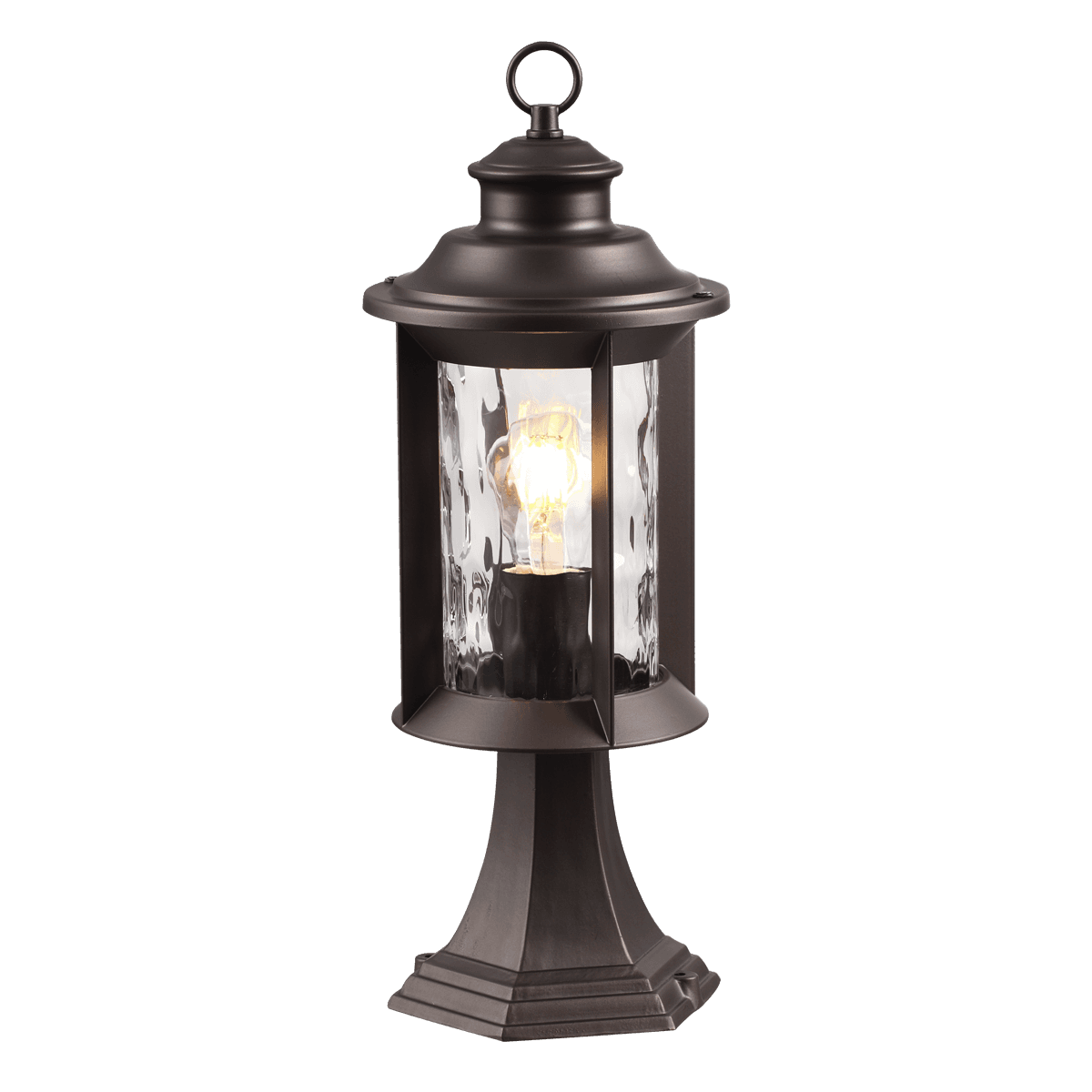Odeon Light 4961/1A NATURE ODL22 577 темно-коричневый/стекло Ландшафтный светильник на столб E27 1*60W IP44 MAVRET — миниатюра 2