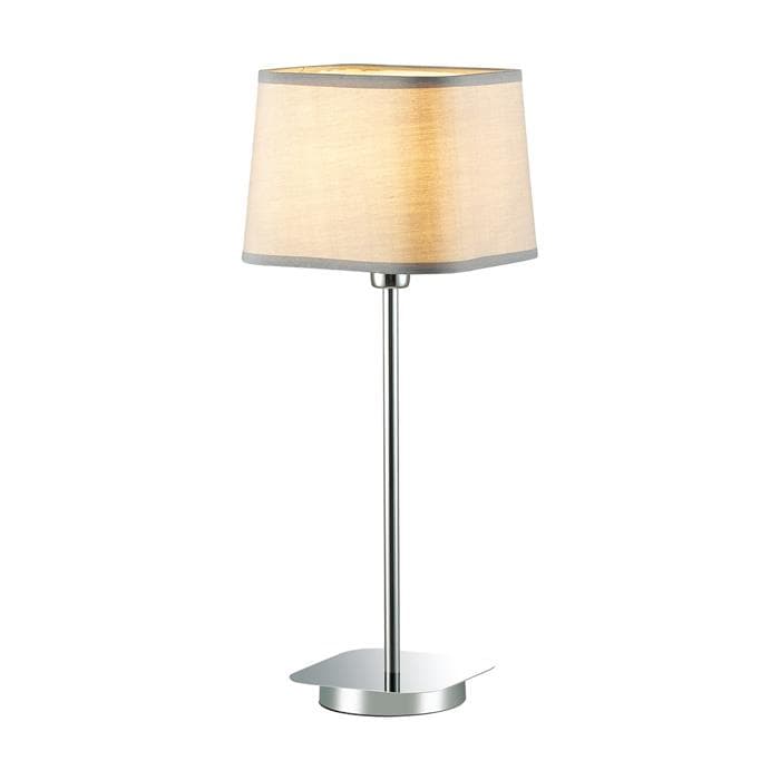 Odeon Light 4115/1T ODL19 308 хром/серый Настольная лампа E27 1*60W EDIS
