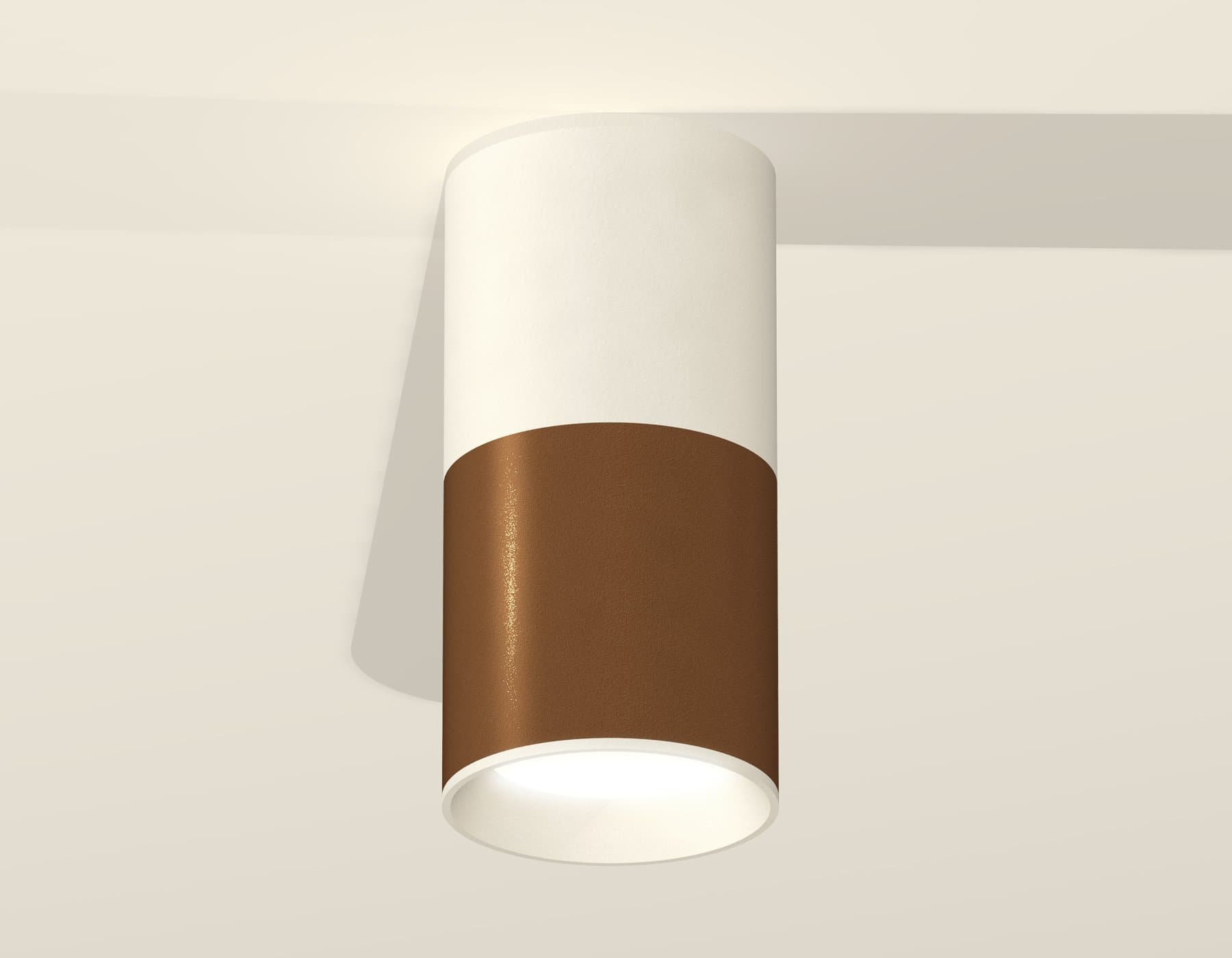 Ambrella Комплект накладного светильника XS6304060 SCF/SWH кофе песок/белый песок MR16 GU5.3 (C6304, C6301, A2010, N6101) — миниатюра 3