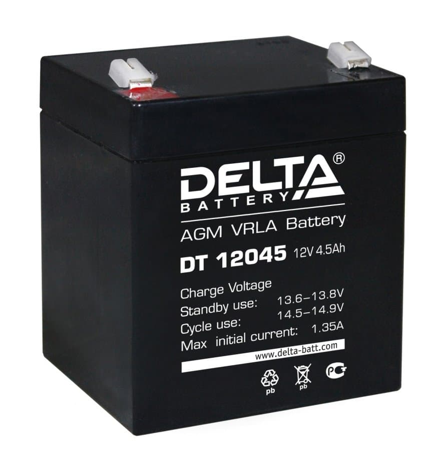 Delta Аккумуляторная батарея DT 12045 (12V/4.5Ah)
