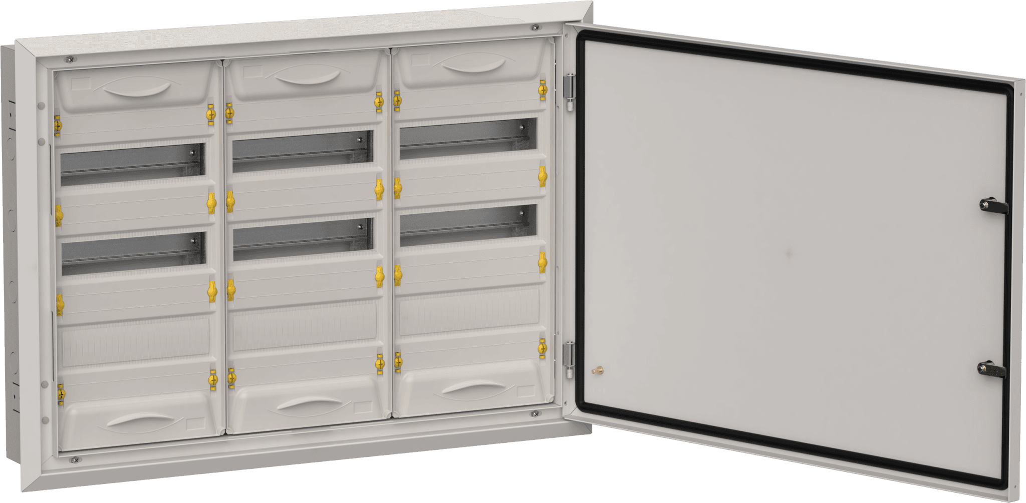 TITAN 5 Корпус мет. ЩРв-108 (3х36) 630х885х130 IP31 сер IEK