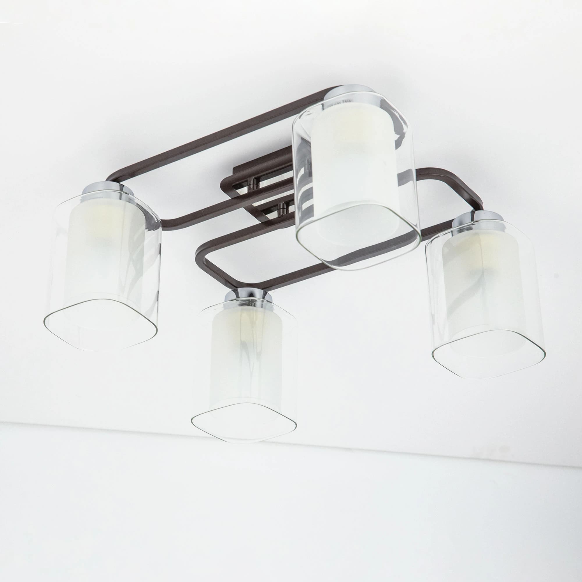 Citilux CL159241 Румба Венге+Хром Люстра — миниатюра 6