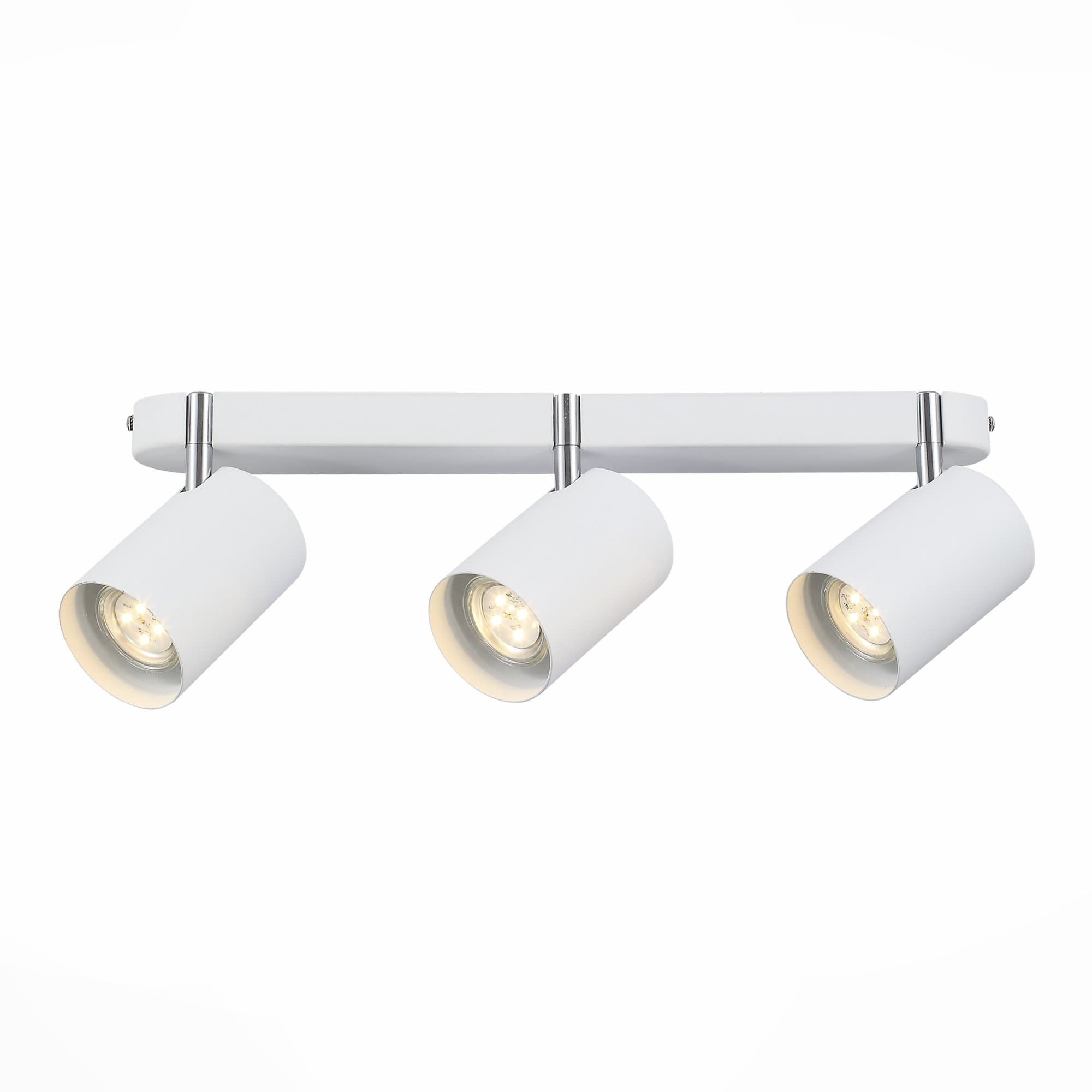 ST LUCE SL597.501.03 Спот Белый, Хром/Белый GU10 LED 3*3W
