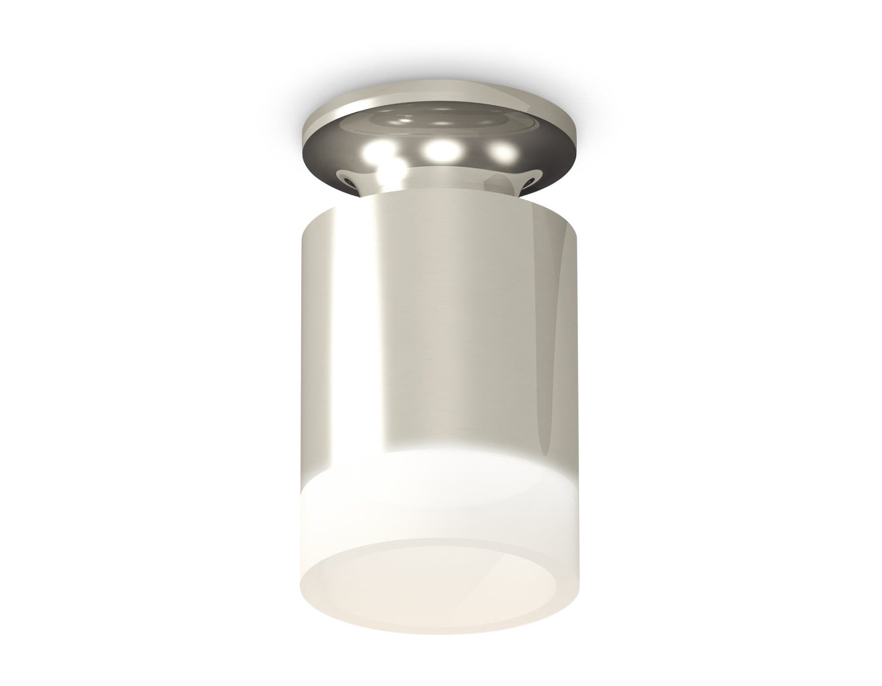 Ambrella Комплект накладного светильника XS6305044 PSL/FR серебро полированное/белый матовый MR16 GU5.3 (N6903, C6305, N6248) — миниатюра 1