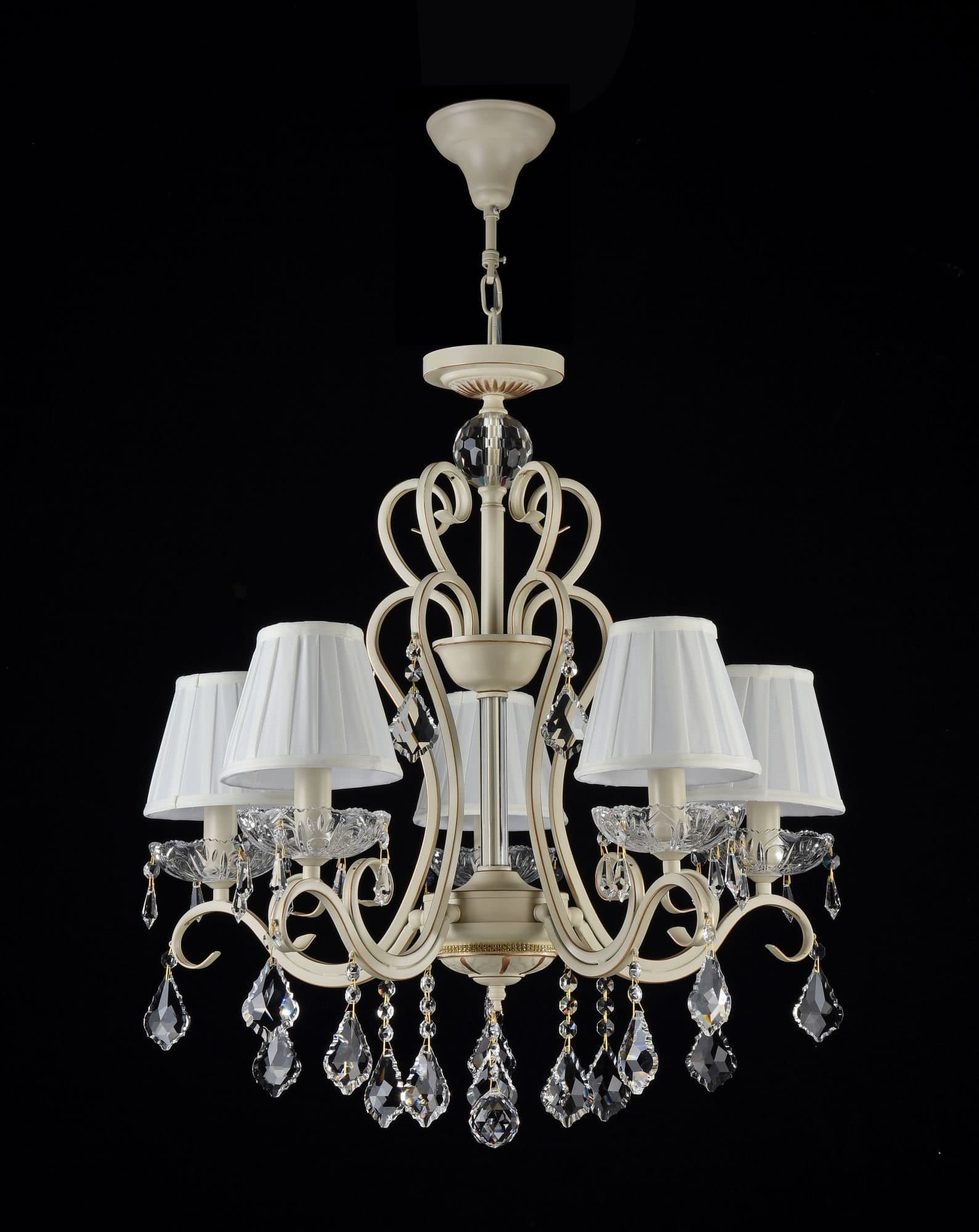 Maytoni Elegant Triumph Кремовый с Золотом Люстра 5xE14 40W ARM288-05-G — миниатюра 4
