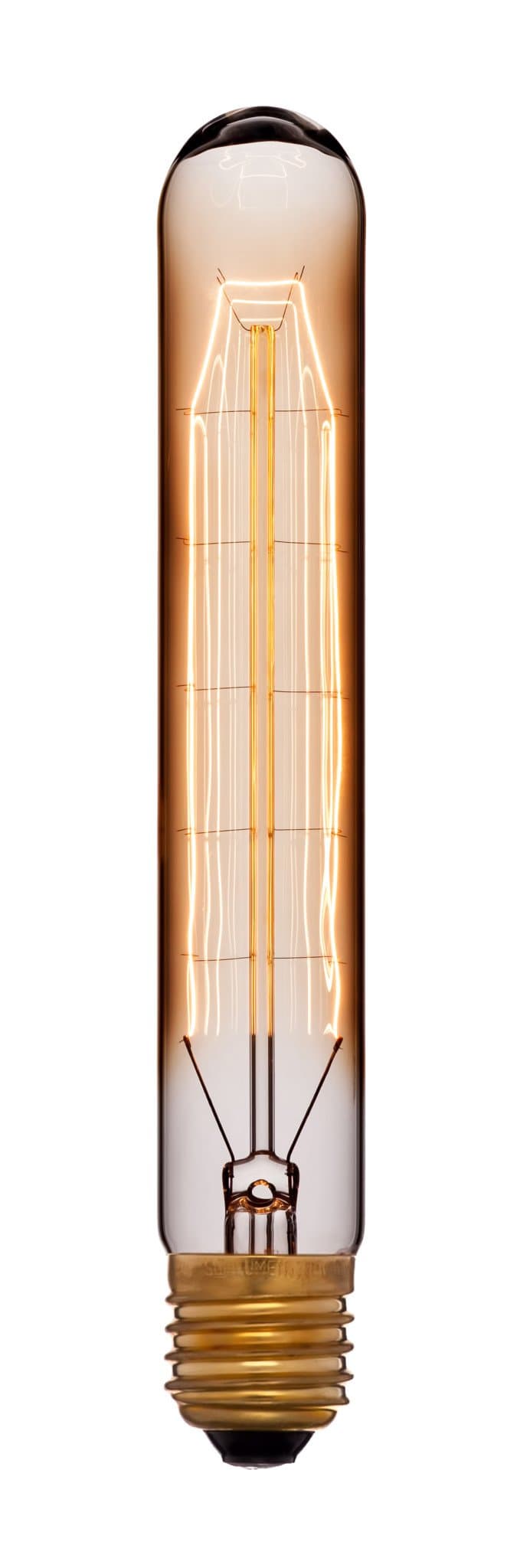 SUN-LUMEN Лампа накаливания трубчатая 40W 240V E27 золотая 053-815