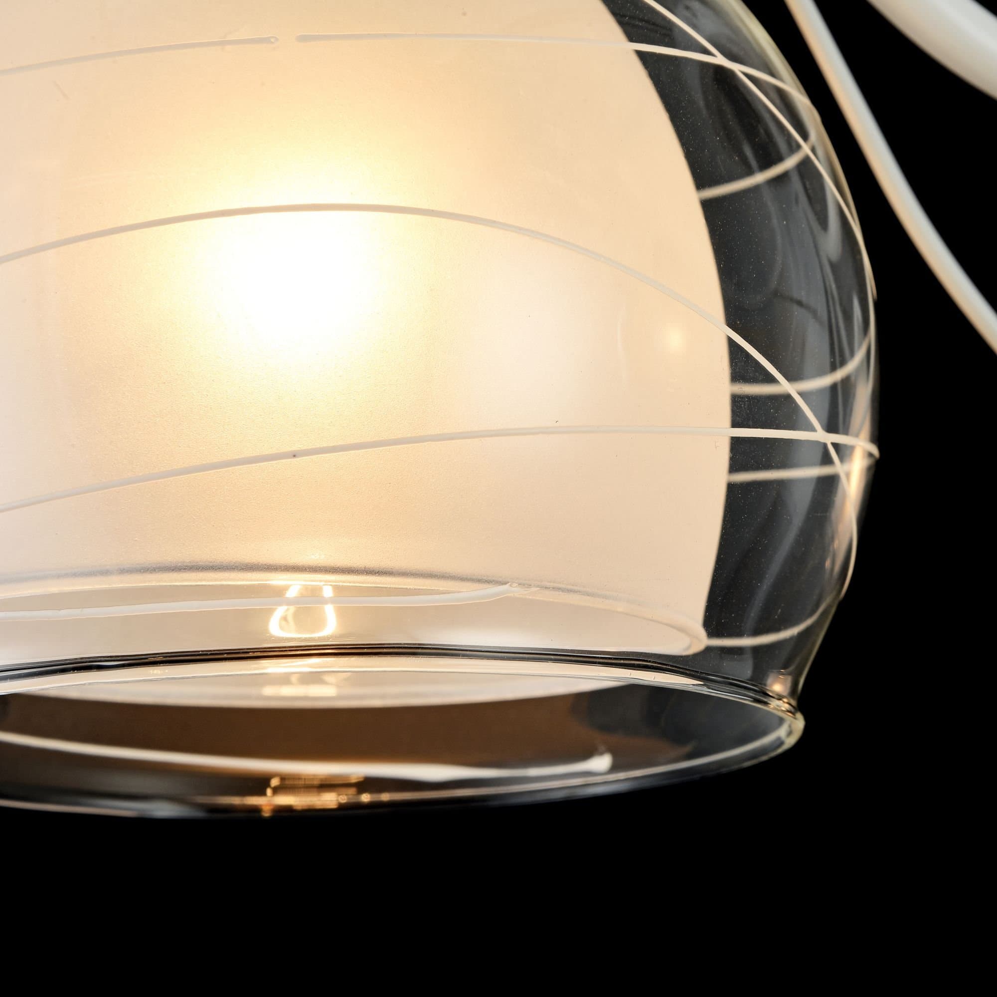 Freya Modern Nikki Белый Потолочный светильник E14 60W FR5052-CL-03-W — миниатюра 3
