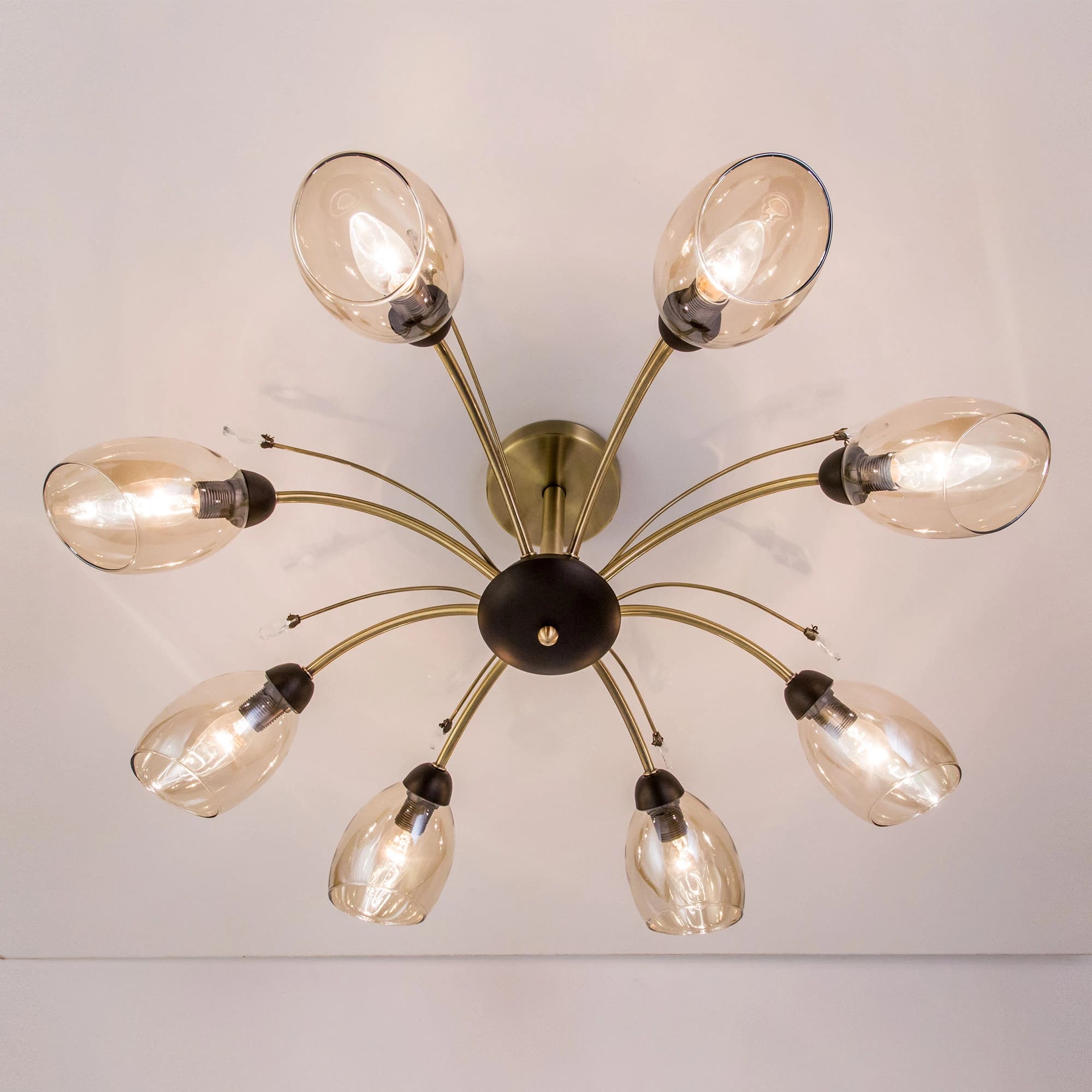 Citilux CL108185 Комета Бронза+Дымч. Люстра — миниатюра 4