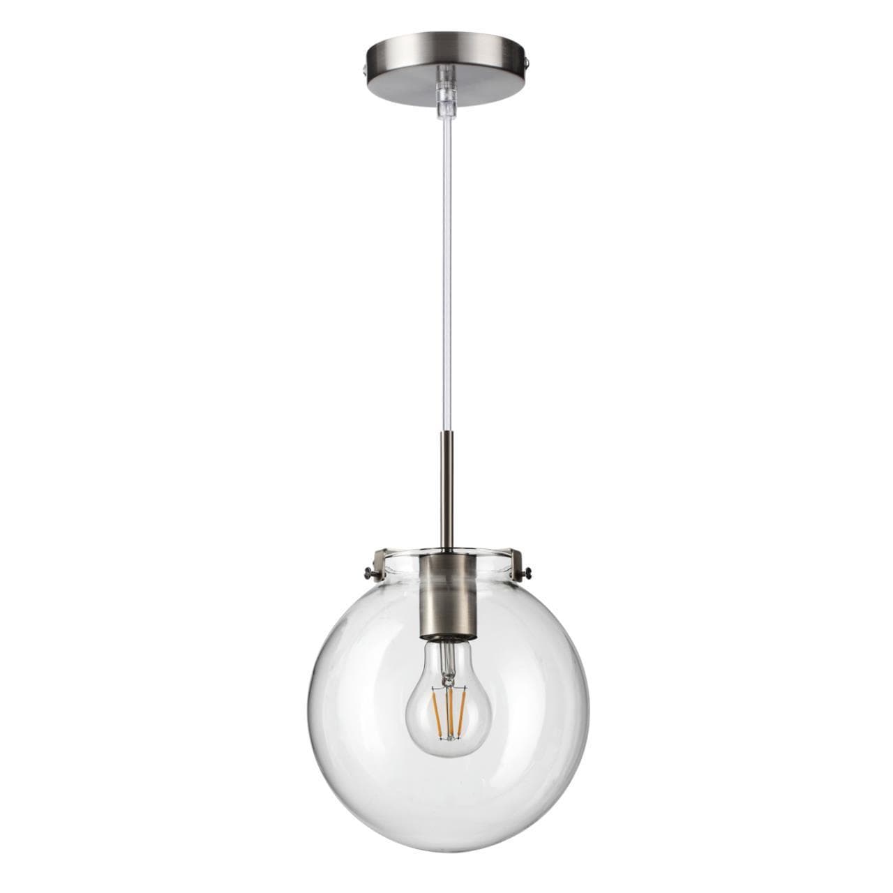 Lumion 4590/1 SUSPENTIONI LN21 никель Подвес E27 60W 220V TREVOR