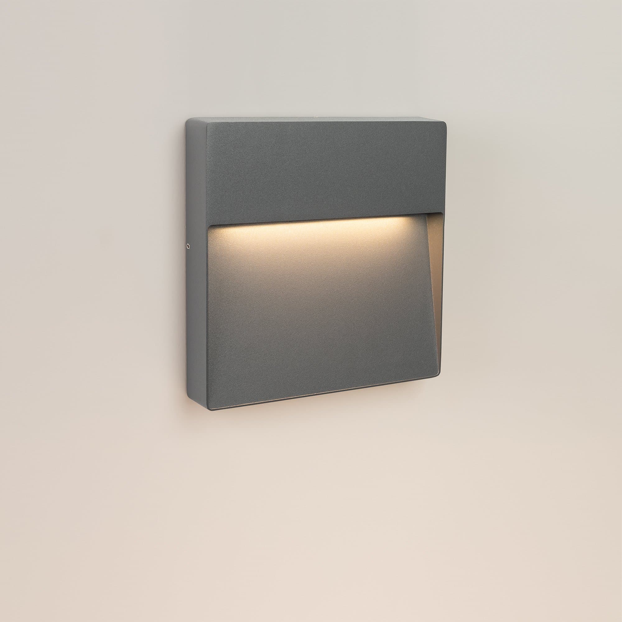 Arlight Светильник LGD-TRACE-S215x215-8W Warm3000 (GR, 60 deg, 230V) (IP65 Металл, 3 года) 029958 — миниатюра 3