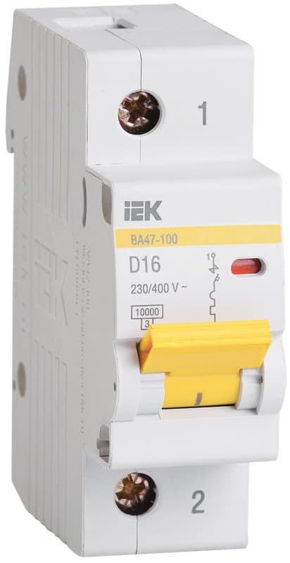 IEK ARMAT Автоматический выключатель M10N 3P K 63А AR-M10N-3-K063