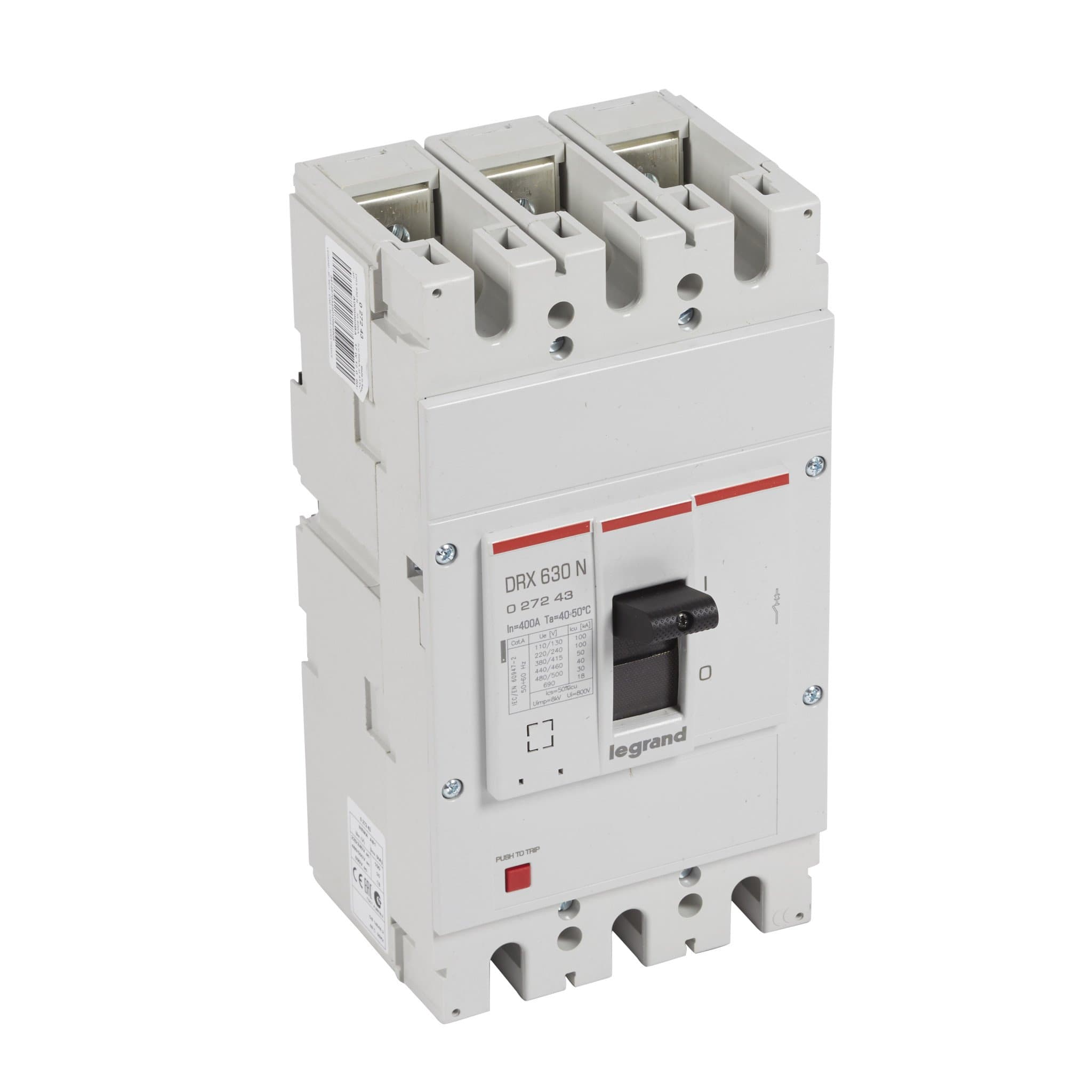 Legrand DRX630 термомагнитный 400A 3П 50кА 027243 — миниатюра 1