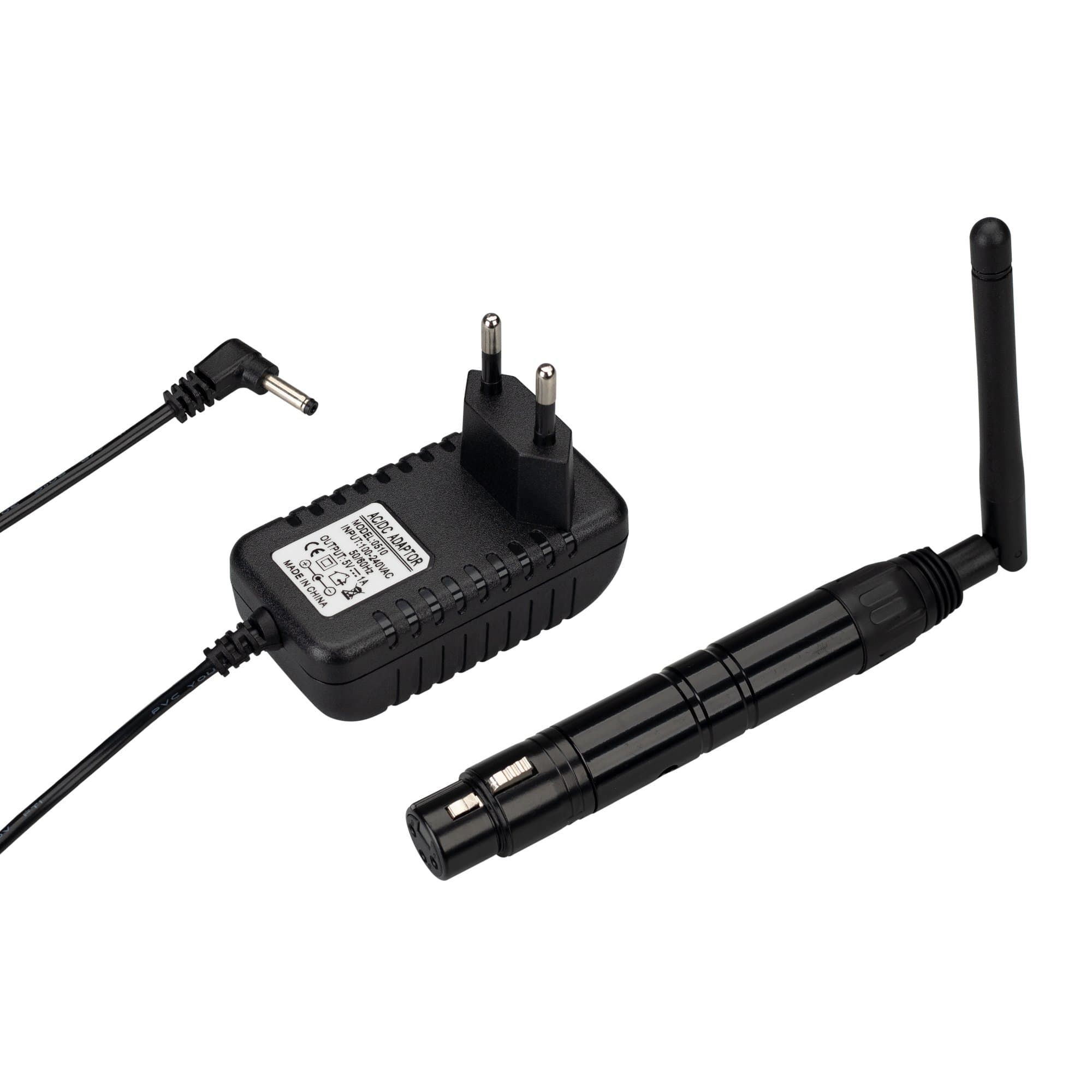 Arlight Усилитель SMART-DMX-Receiver Black (5V, XLR3 Male, 2.4G) (IP20 Металл, 5 лет) 028417 — миниатюра 1