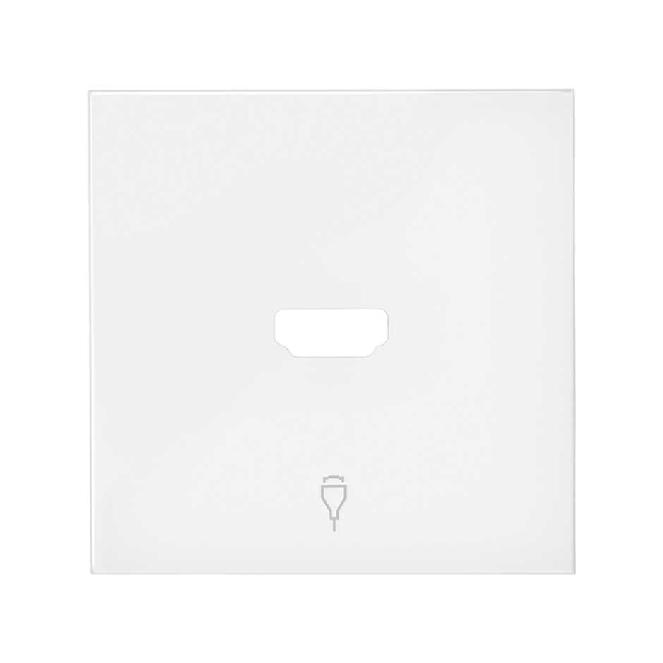 Simon 100 Белый матовый Накладка розетки HDMI 10001094-230