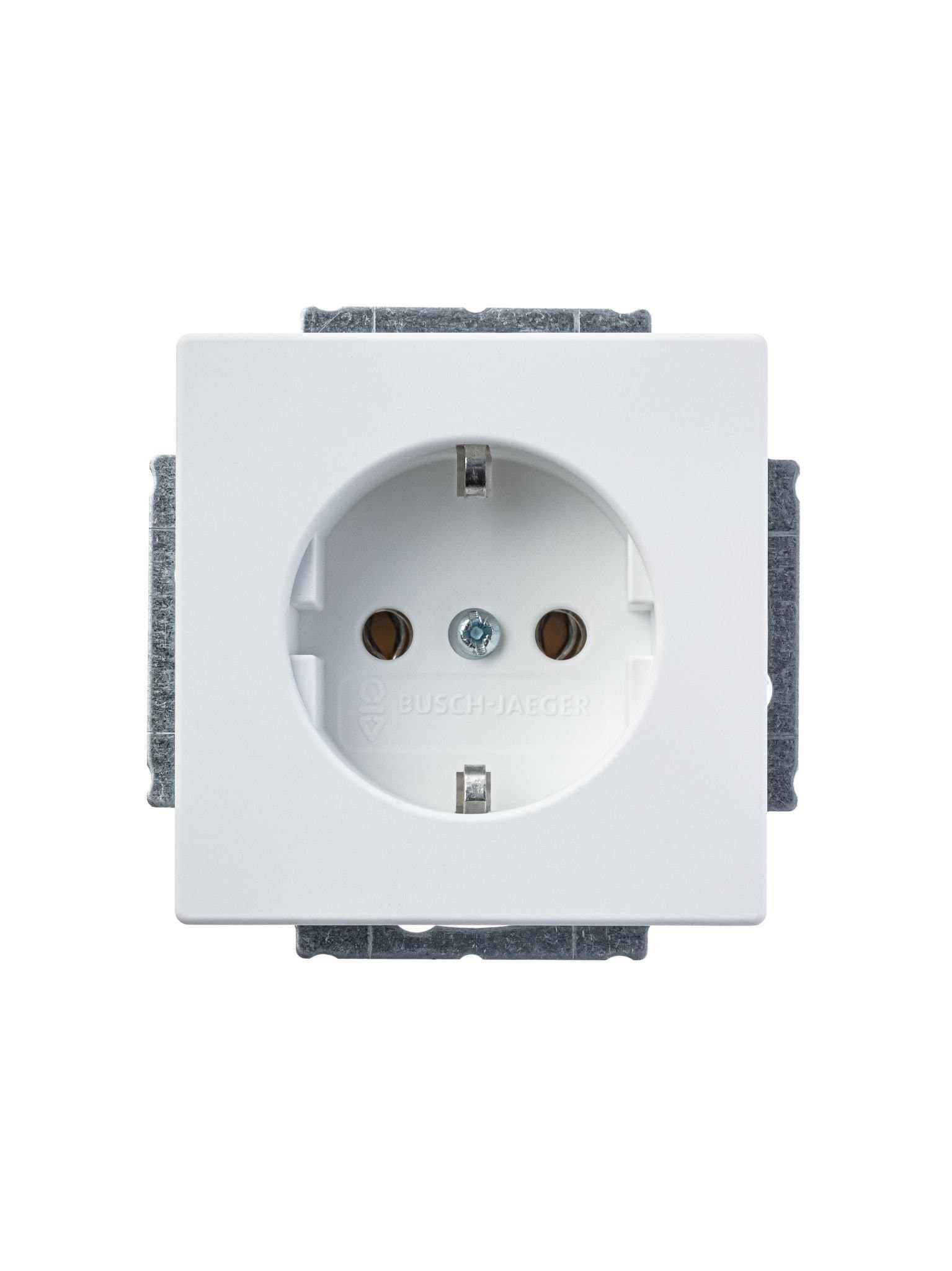 ABB BJE Solo/Future Белый бархат Розетка с/з 2CKA002011A6208 — миниатюра 2