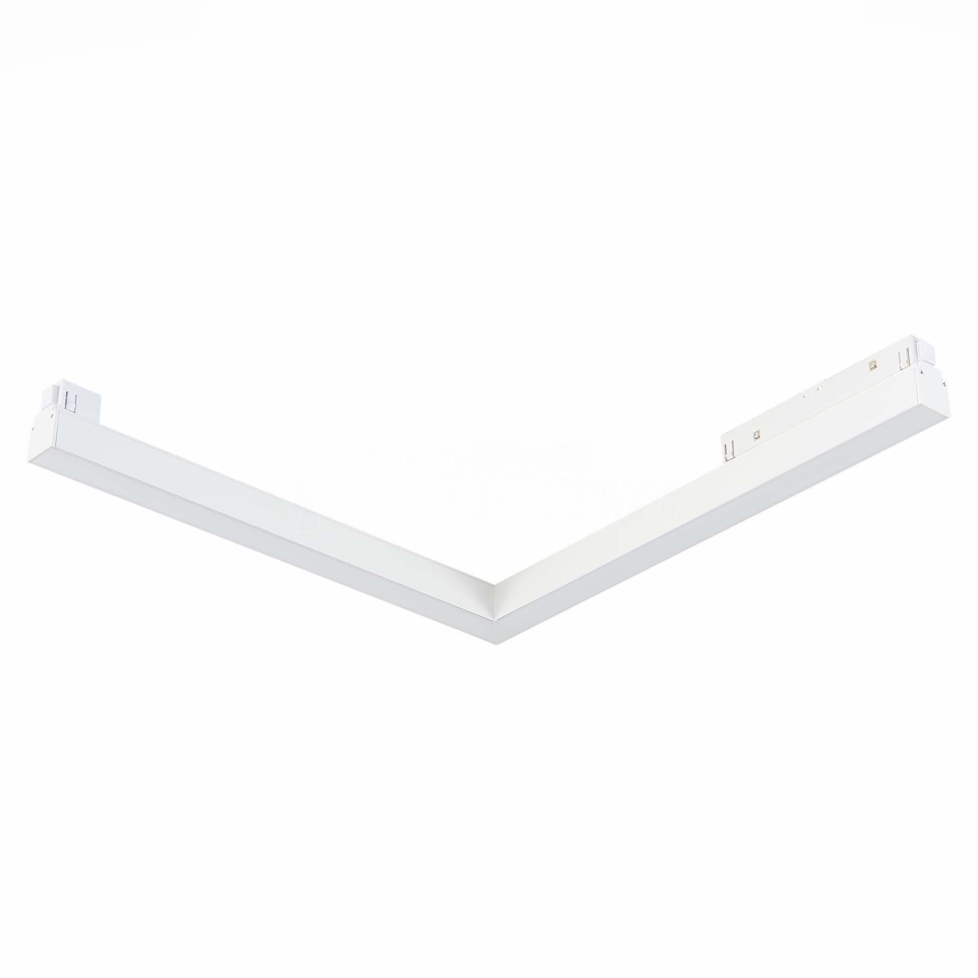 ST LUCE ST800.546.15 Магнитный трековый светильник белый LED 1*15W 4000K 950Lm Ra>80 120о IP20 L305xW305xH25 48V