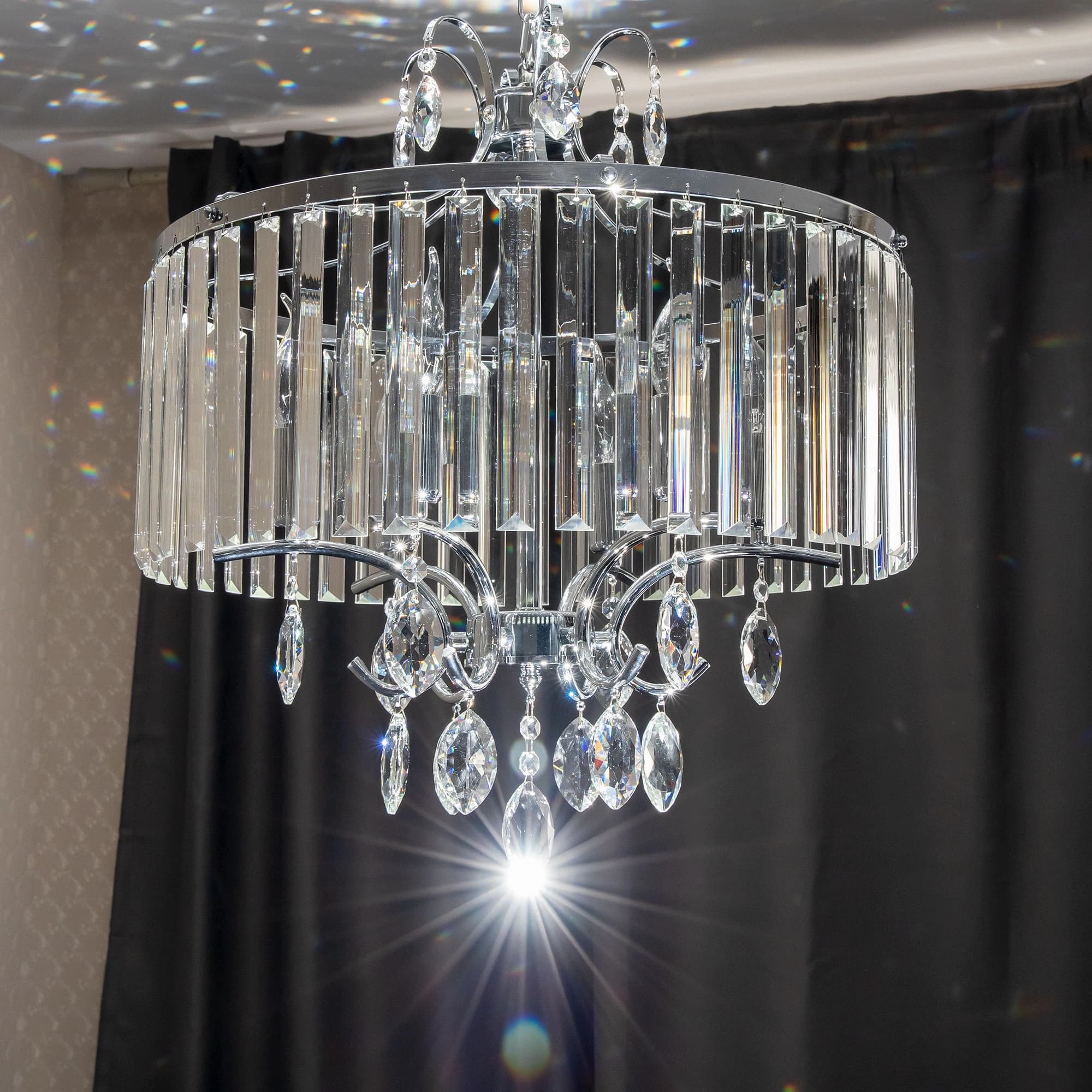 Citilux CL335161 Инга Хром Люстра — миниатюра 11