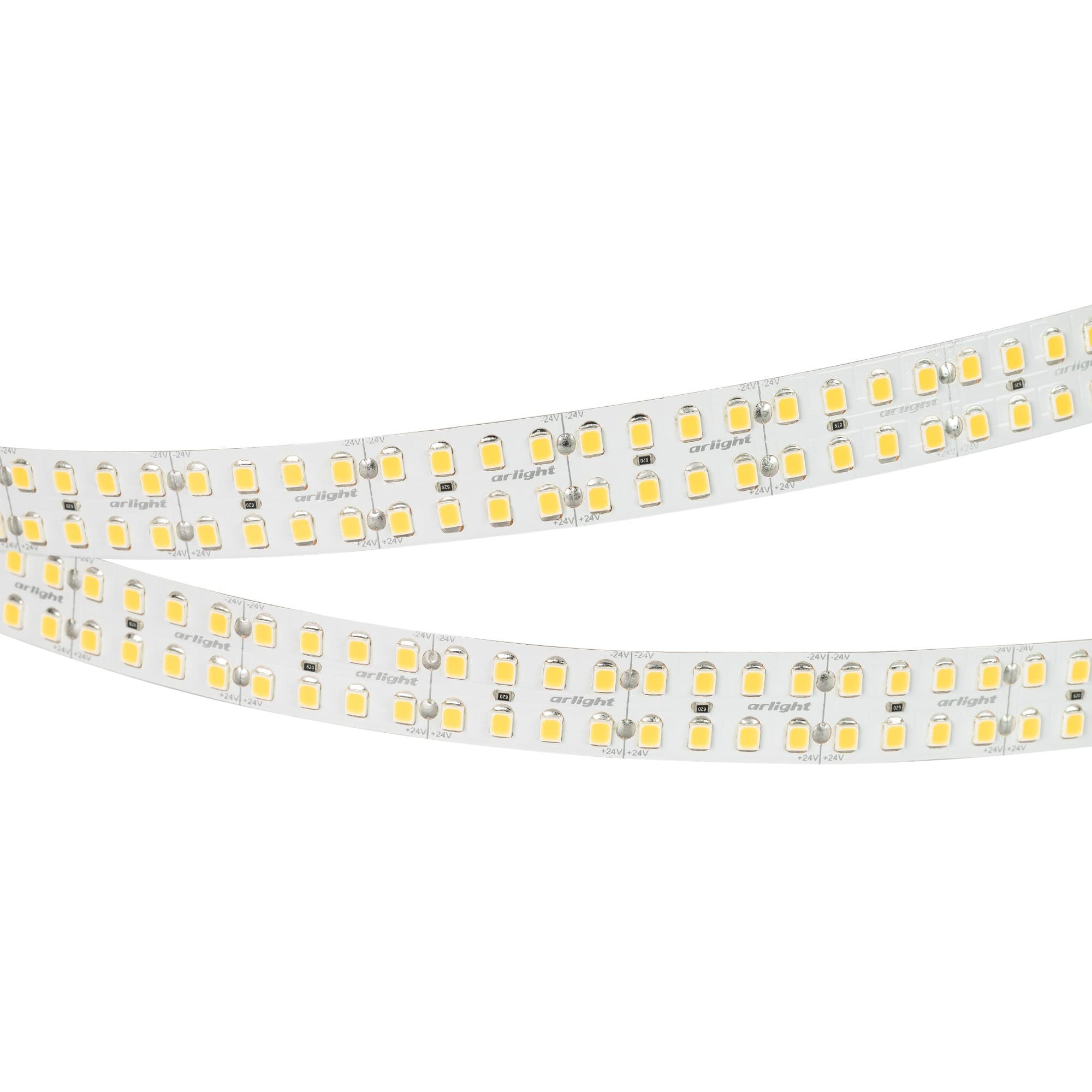 Arlight Светодиодная лента RT-A320-15mm 24V Day5000 (24 W/m, IP20, 2835, 5m) (высок.эфф.150 лм/Вт) 032601(2) — миниатюра 2
