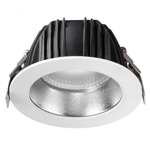 Novotech 358336 NT19 000 белый/серебро Встраиваемый диммируемый св-к с пультом ДУ IP20 LED 2700~5000К 35W 220