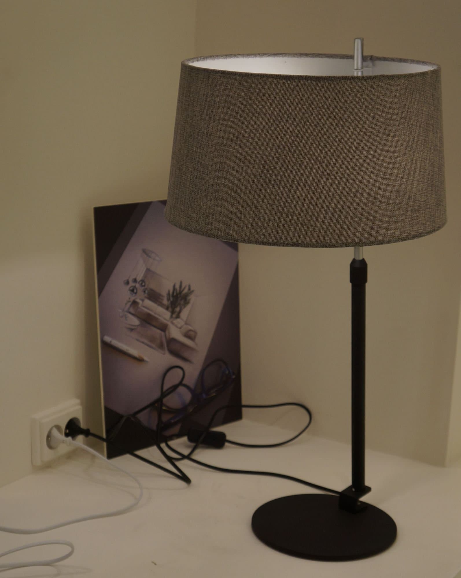 Maytoni Modern Bergamo Черный и Хром Настольная лампа 1xE27 60W MOD613TL-01B — миниатюра 3