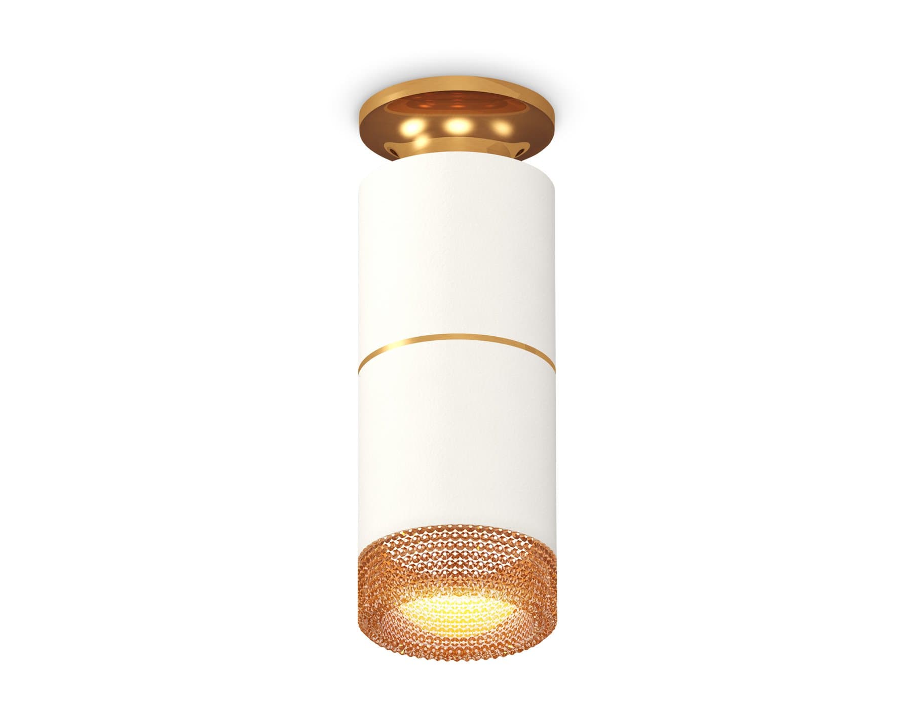 Ambrella Комплект накладного светильника XS6301261 SWH/PYG/CF белый песок/золото желтое полированное/кофе MR16 GU5.3 (N6905, C6301, A2062, N6154)