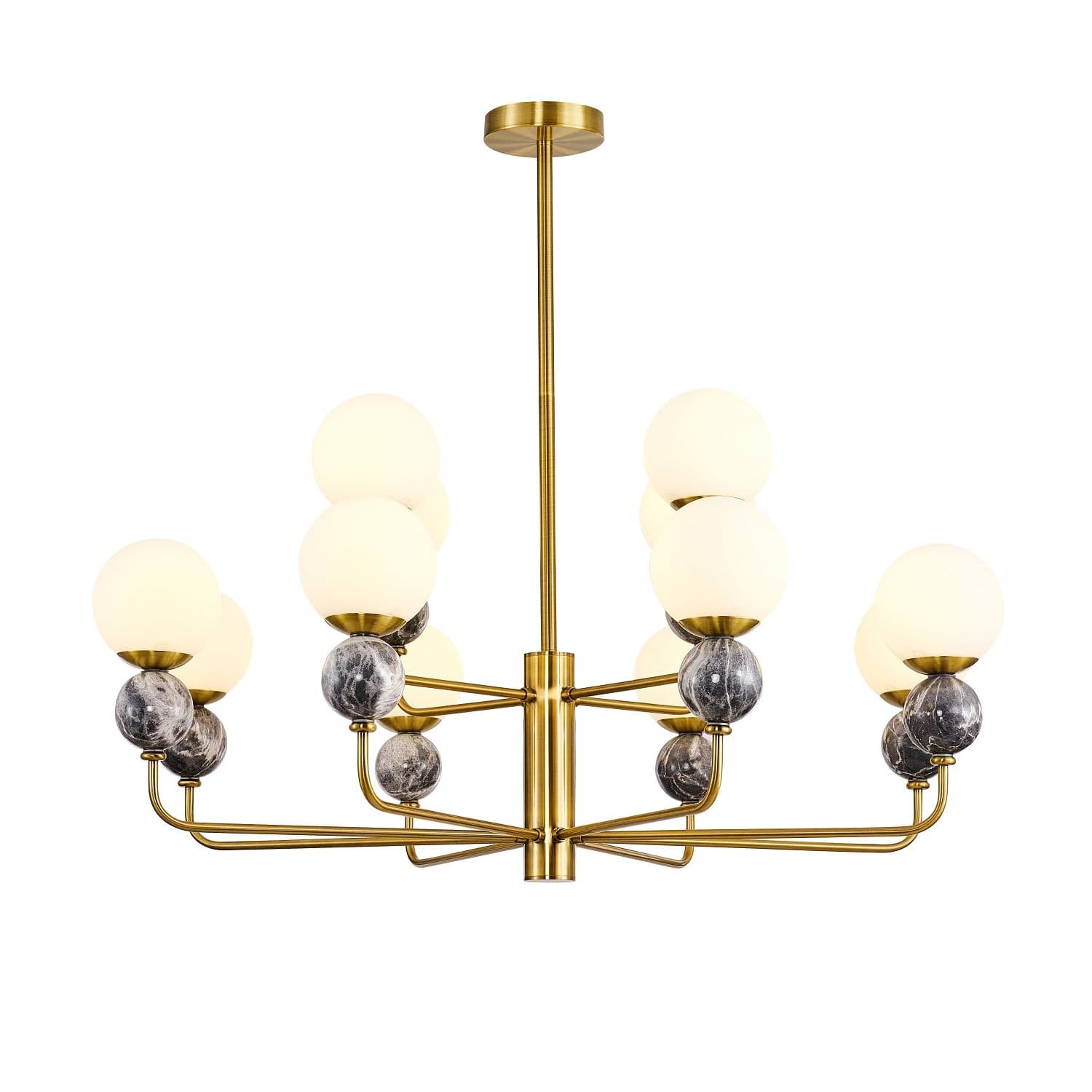 Favourite Подвесная люстра Sangamarmer D900*H505/755 12*G9*28W, excluded 3009-12P