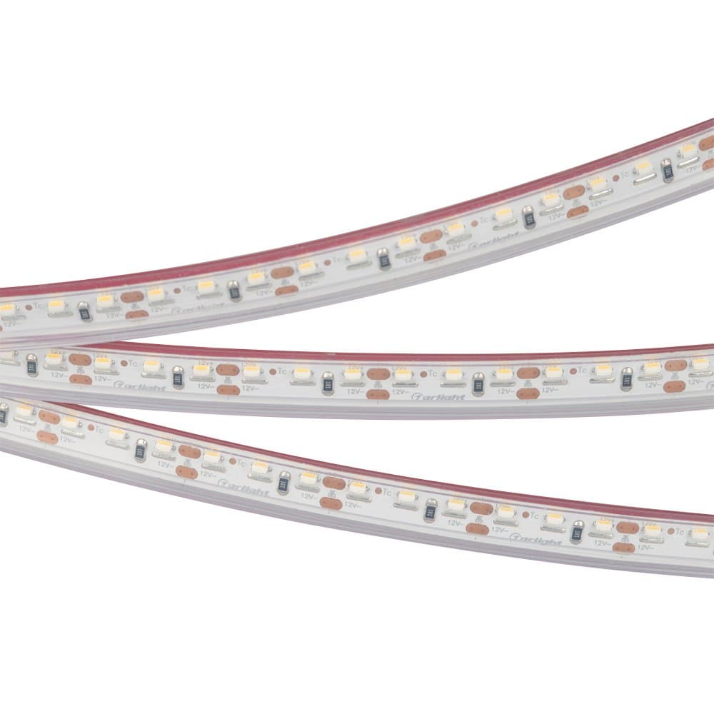 Arlight Светодиодная лента RSW 2-5000P 12V Cool 10K 2x (3014, 120 LED/m, LUX) (9.6 Вт/м, IP66) 027039 — миниатюра 1