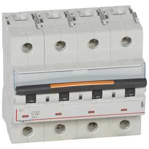 Legrand DX3 Автоматический выключатель 4P 32А (С) 25кА 409797 — миниатюра 2