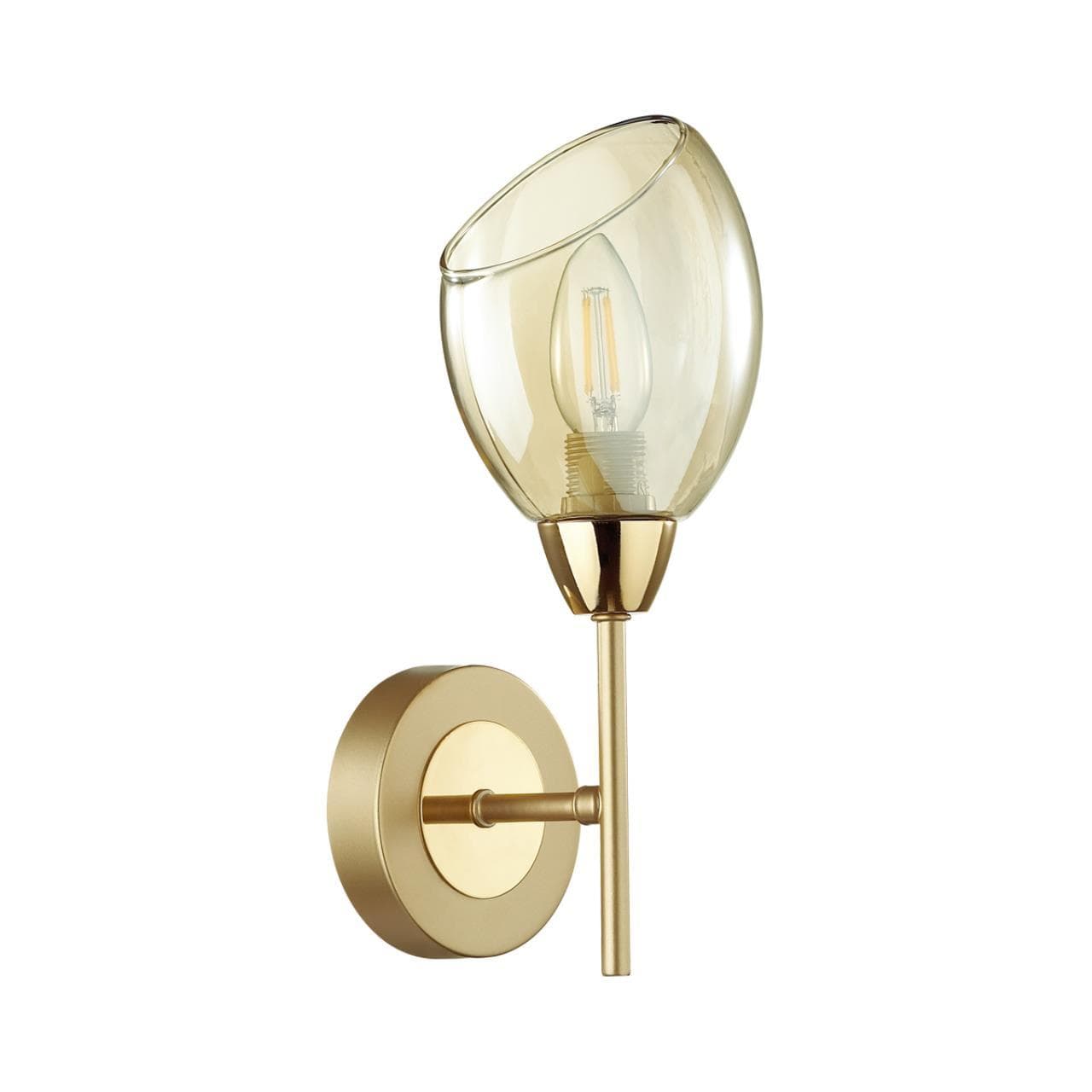 Lumion 4536/1W MODERNI LN21 178 золото, матовое золото Бра E14 40W 220V LACIE — миниатюра 2