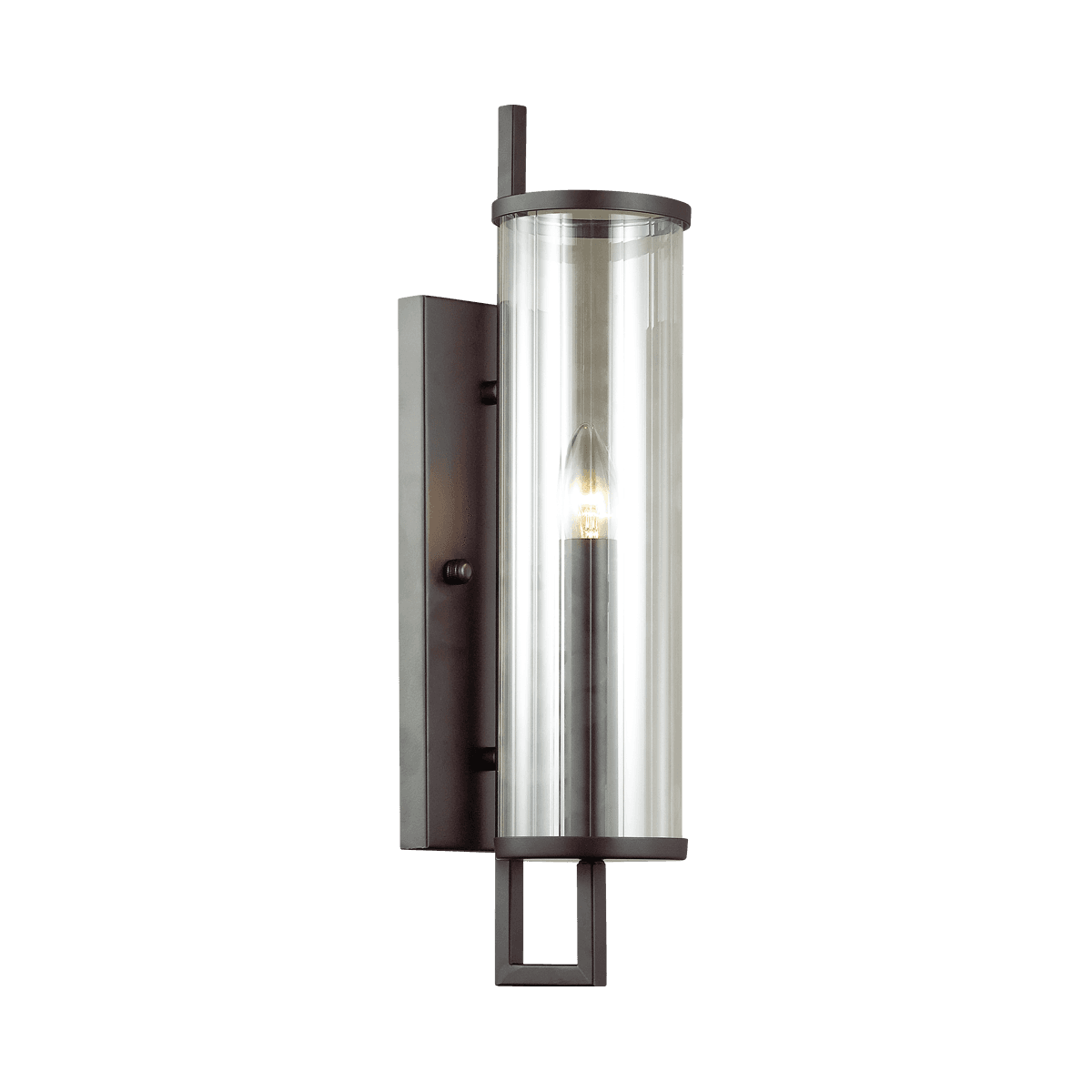 Odeon Light 4654/1W ODL20 569 черный/прозрачный Бра E27 60W 220V RENA — миниатюра 2