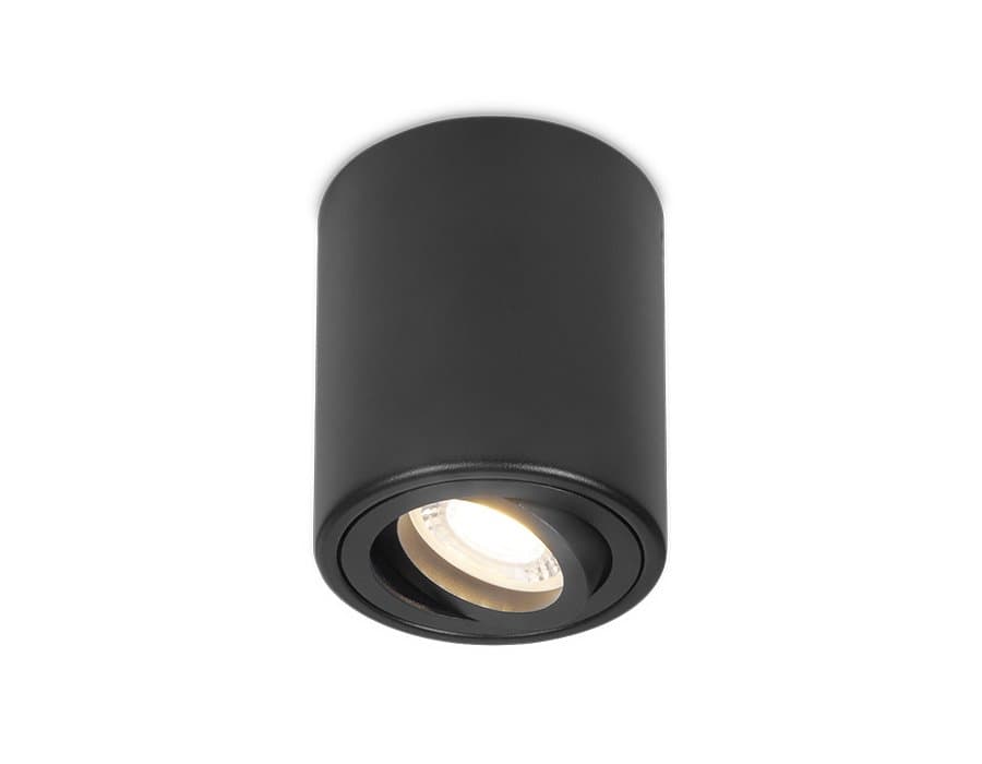 Ambrella Накладной поворотный точечный светильник TN226 BK черный GU5.3 D80*100