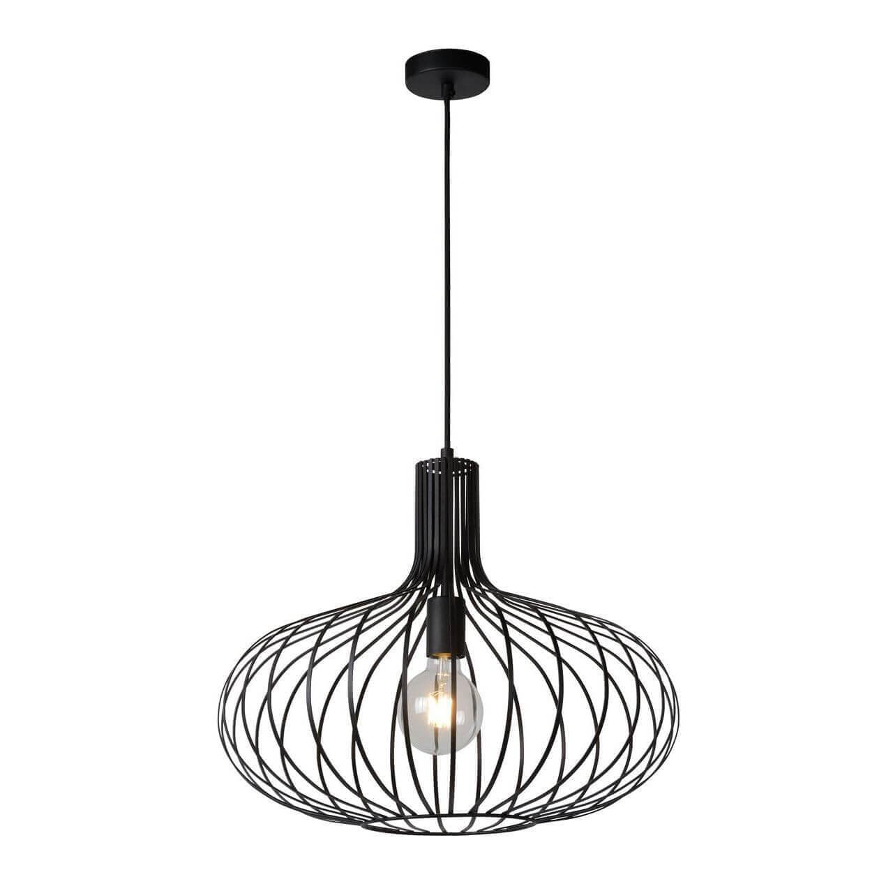 Lucide MANUELA Черный Подвесной светильник 78374/50/30 — миниатюра 3