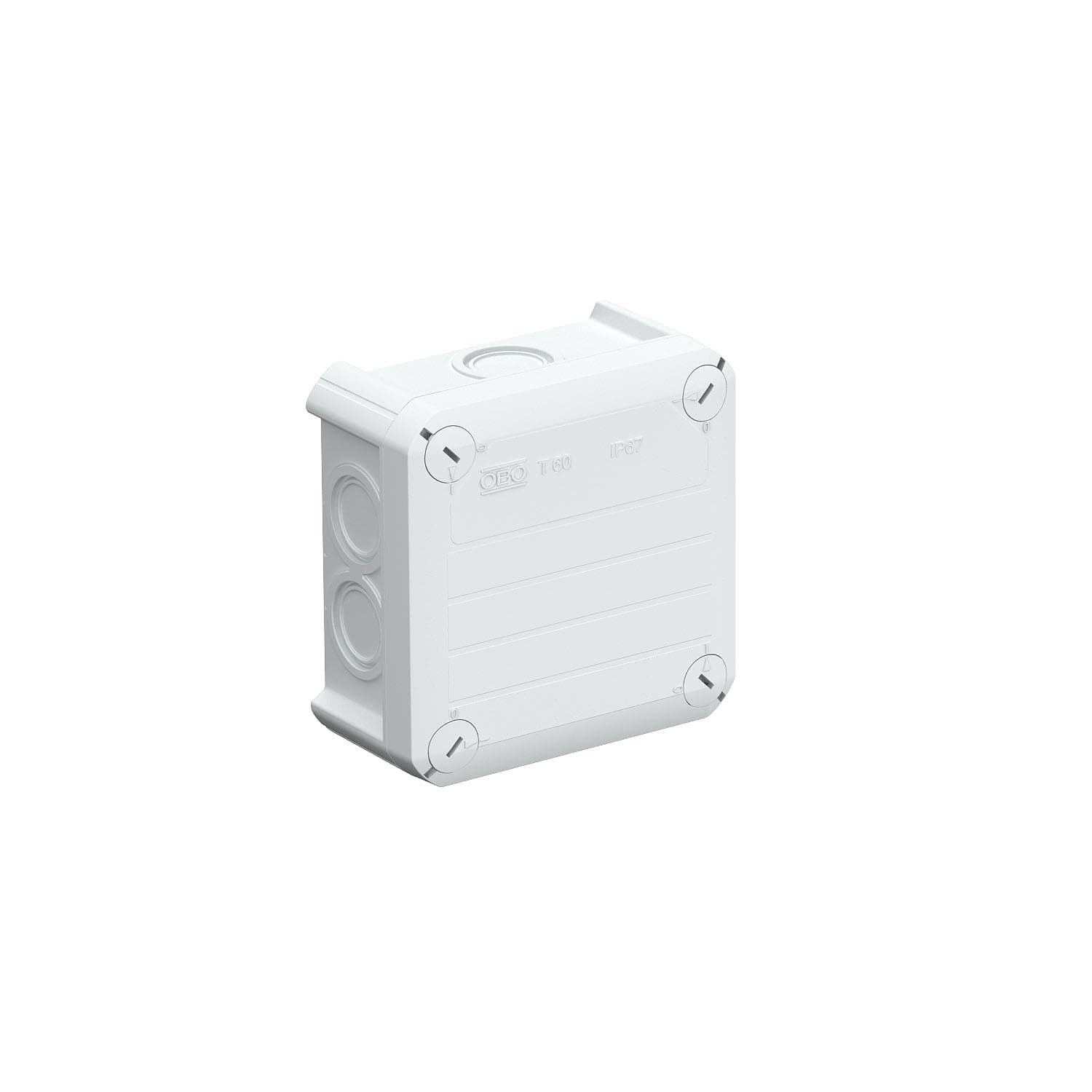 OBO Bettermann Распределительная коробка T 60, 114x114x57 мм, IP67 2007926 — миниатюра 1