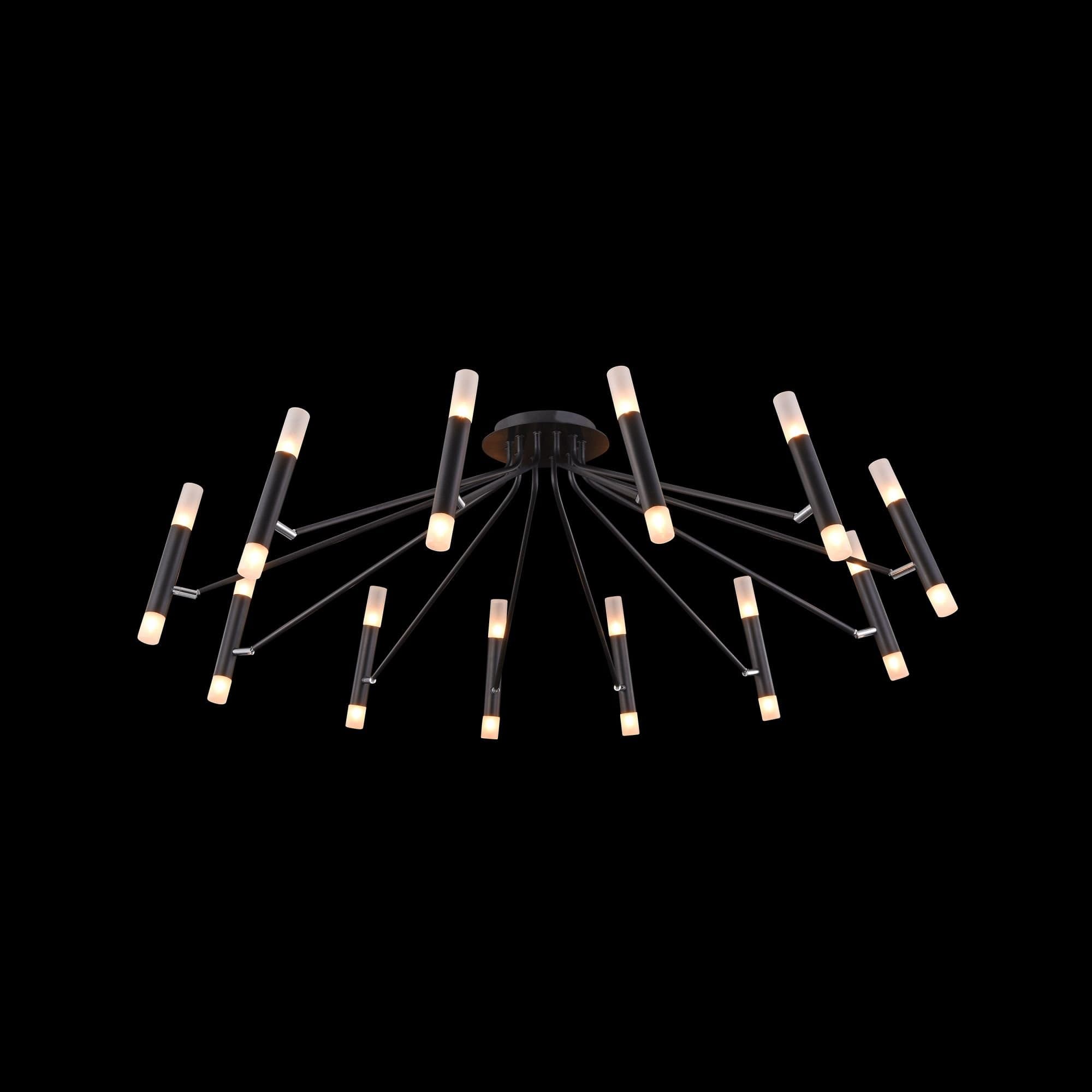 Maytoni Modern Vigo Черный Потолочный светильник 24xG9 25W MOD620CL-24B — миниатюра 2
