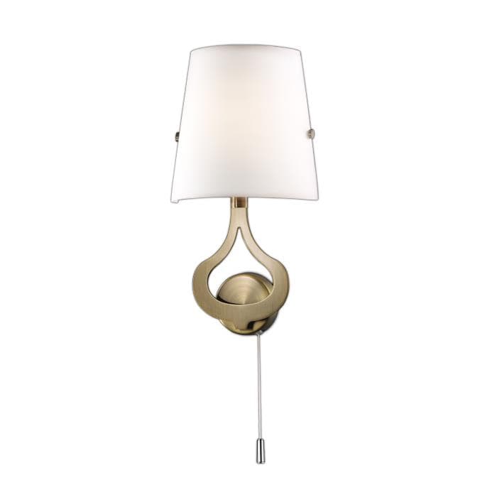 Odeon Light 2186/1W ODL12 743 бронза Настенный светильник с выкл  E14 40W 220V TIARA