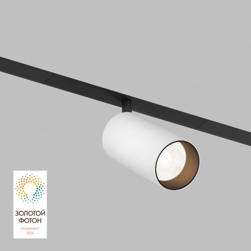 Denkirs DK8041-BW+BK Акцентный светильник SMART SPOT 20W DIM 3000K-6000K, черный с белым, алюминий — миниатюра 1