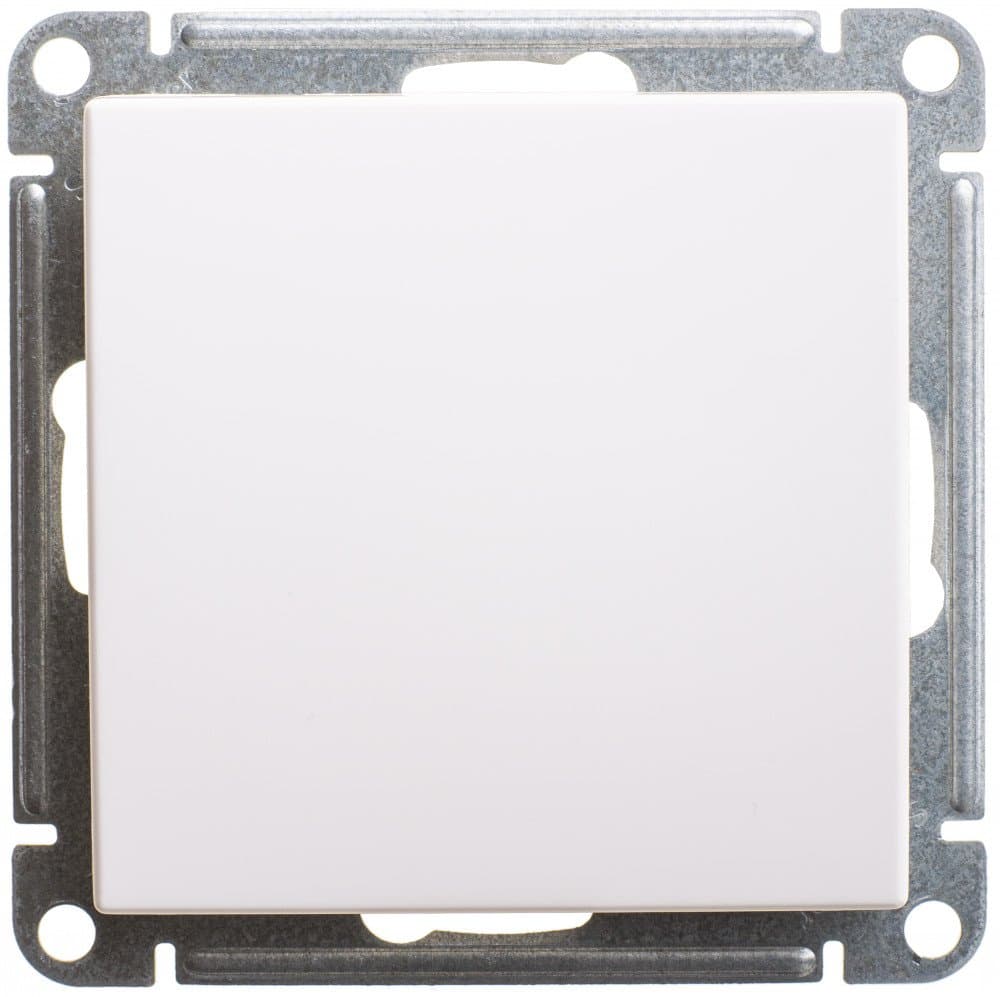 Systeme Electric Wessen 59 Aqua Бел Переключатель 1-клавишный, 10AX, IP44