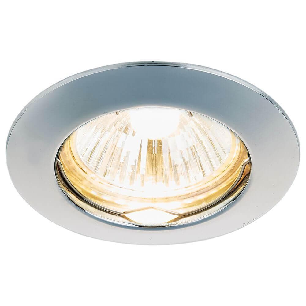 Ambrella Встраиваемый точечный светильник 863A CH хром MR16 — миниатюра 1