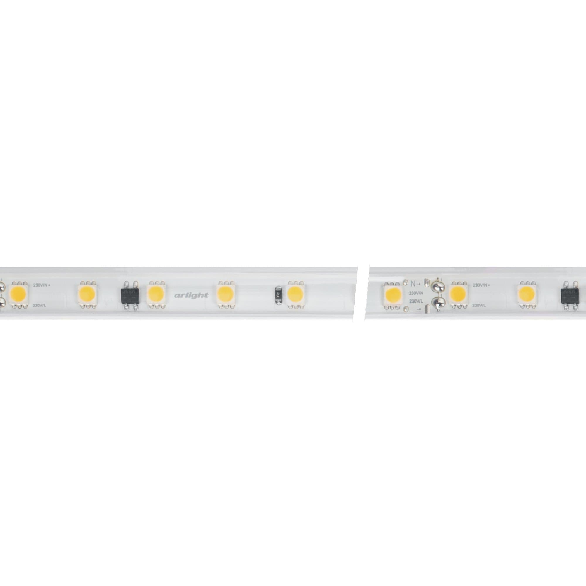Arlight Светодиодная лента герметичная ARL-PV-B54-15.5mm 230V Warm2700 (8 W/m, IP65, 5060, 50m) (-) 027059(2) — миниатюра 3