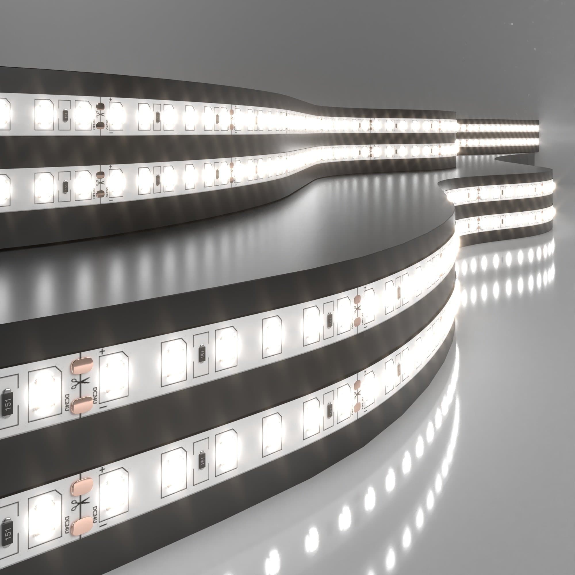 Elektrostandard 2835 24V 120Led 9,6W IP20 / Лента светодиодная 120Led 9,6W IP20 4200K дневной белый a052960