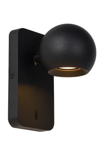 Lucide FAVORI Прожектор настенный 1xGU10 Black 09932/11/30