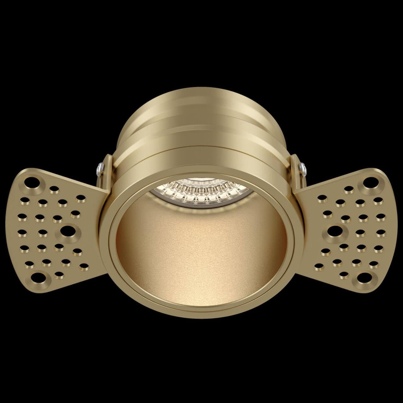 Maytoni Downlight Reif Матовое Золото Встраиваемый светильник DL048-01MG — миниатюра 8