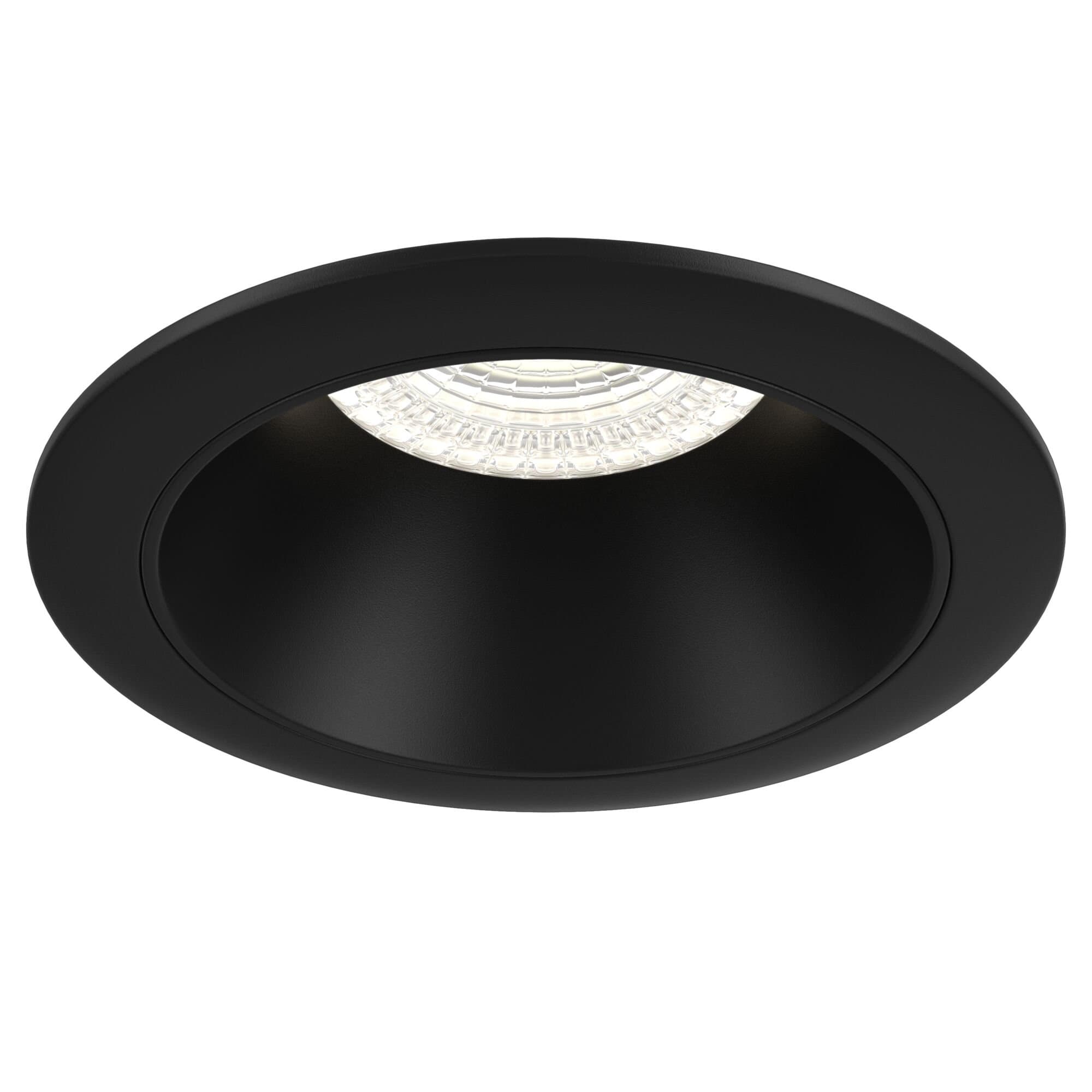 Maytoni Downlight Черный Светильник встраиваемый (Набор) ( DL051-01B+DLA051-03B) DL051-1B — миниатюра 2
